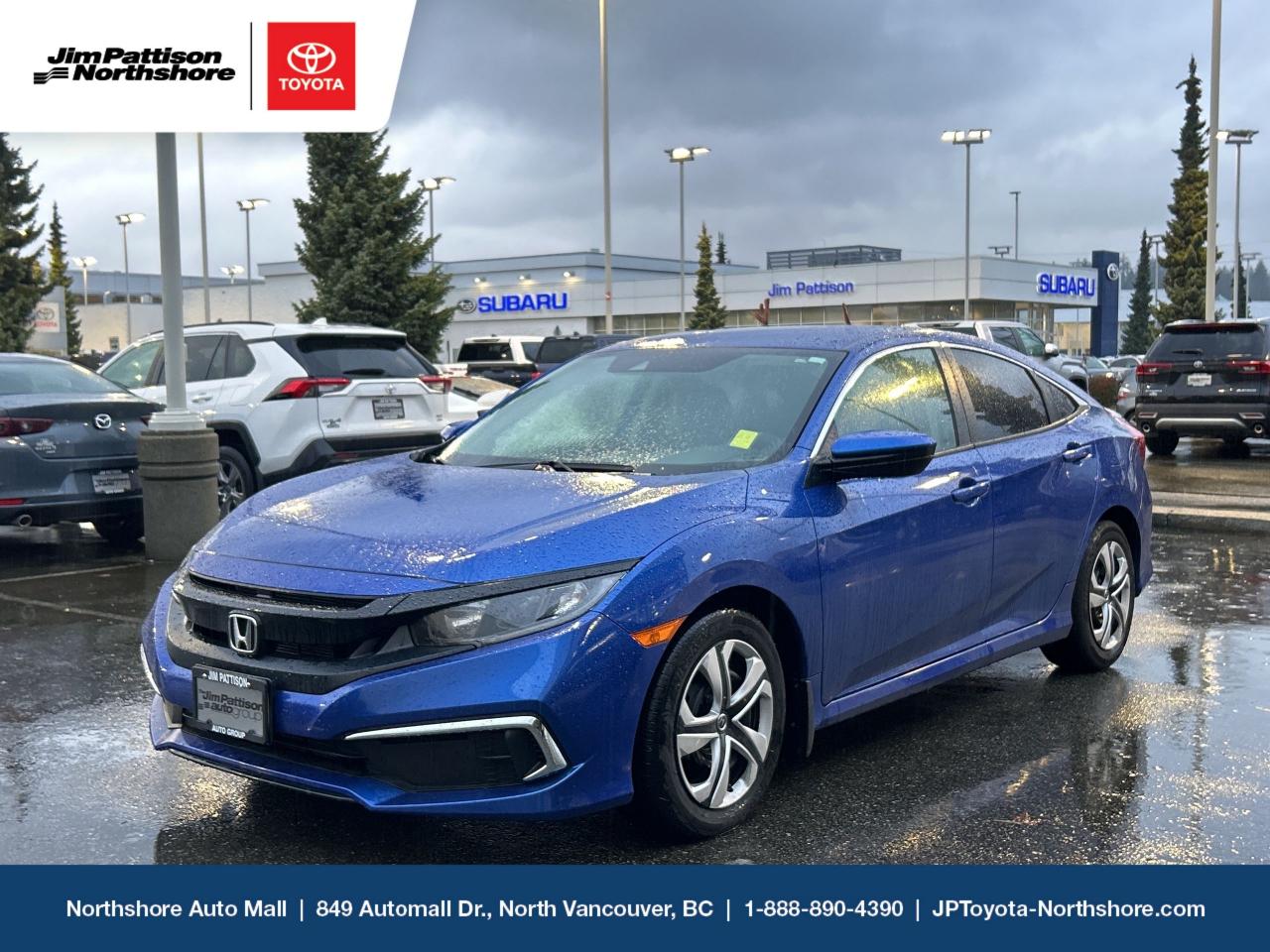 Used 2021 Honda Civic Sedan LX CVT for sale in North Vancouver, BC