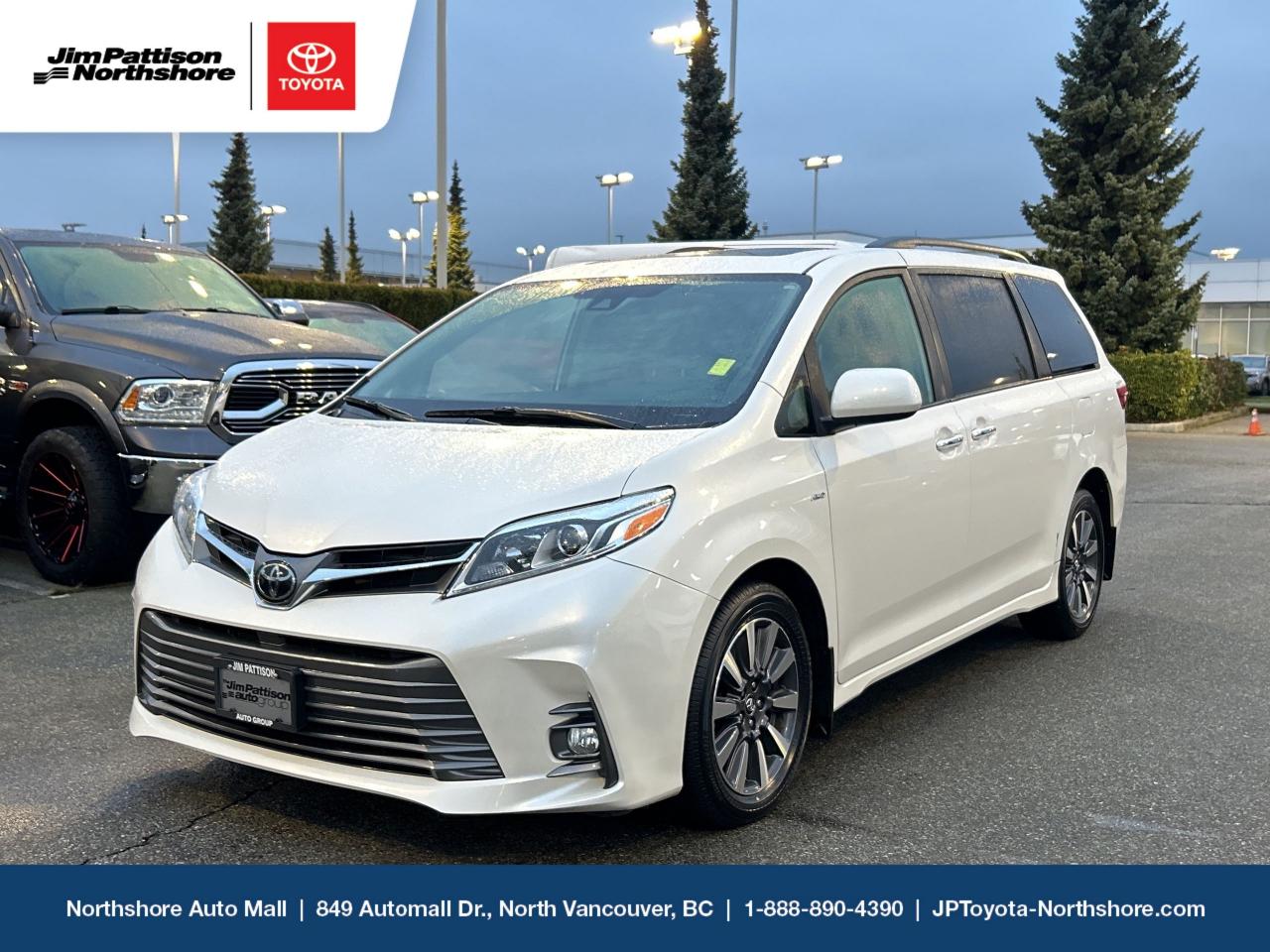 Used 2019 Toyota Sienna XLE AWD, Certified for sale in North Vancouver, BC