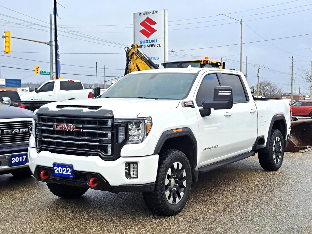 Used 2022 GMC Sierra 2500 AT4 Crew Cab 4x4 ~Heated Leather ~Cam ~Bluetooth for sale in Barrie, ON