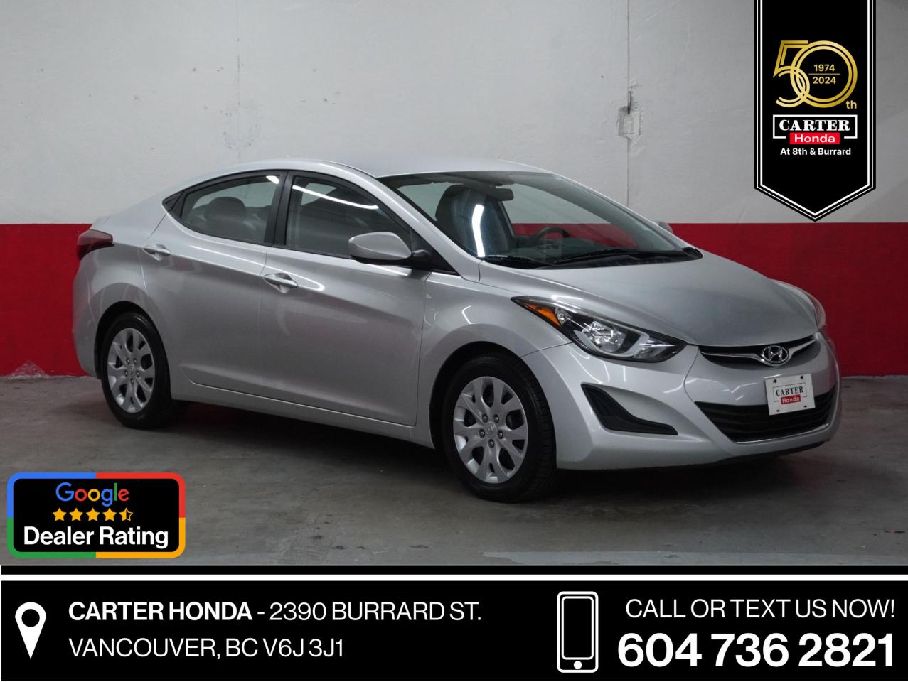 Used 2016 Hyundai Elantra GL NO ACCIDENTS, BLUETOOTH for sale in Vancouver, BC