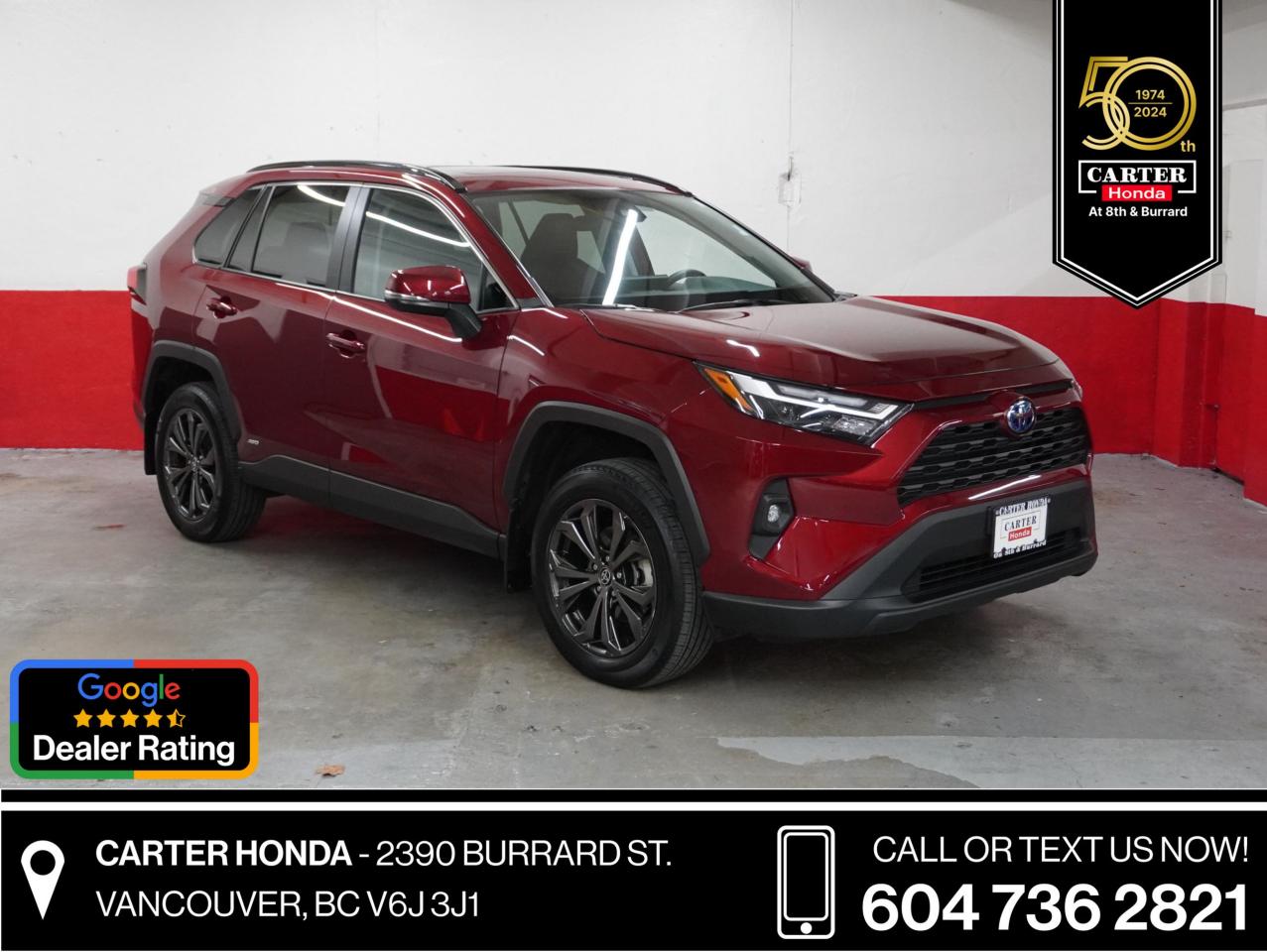 Used 2023 Toyota RAV4 XLE HYBRID PREMIUM NO ACCIDENTS for sale in Vancouver, BC