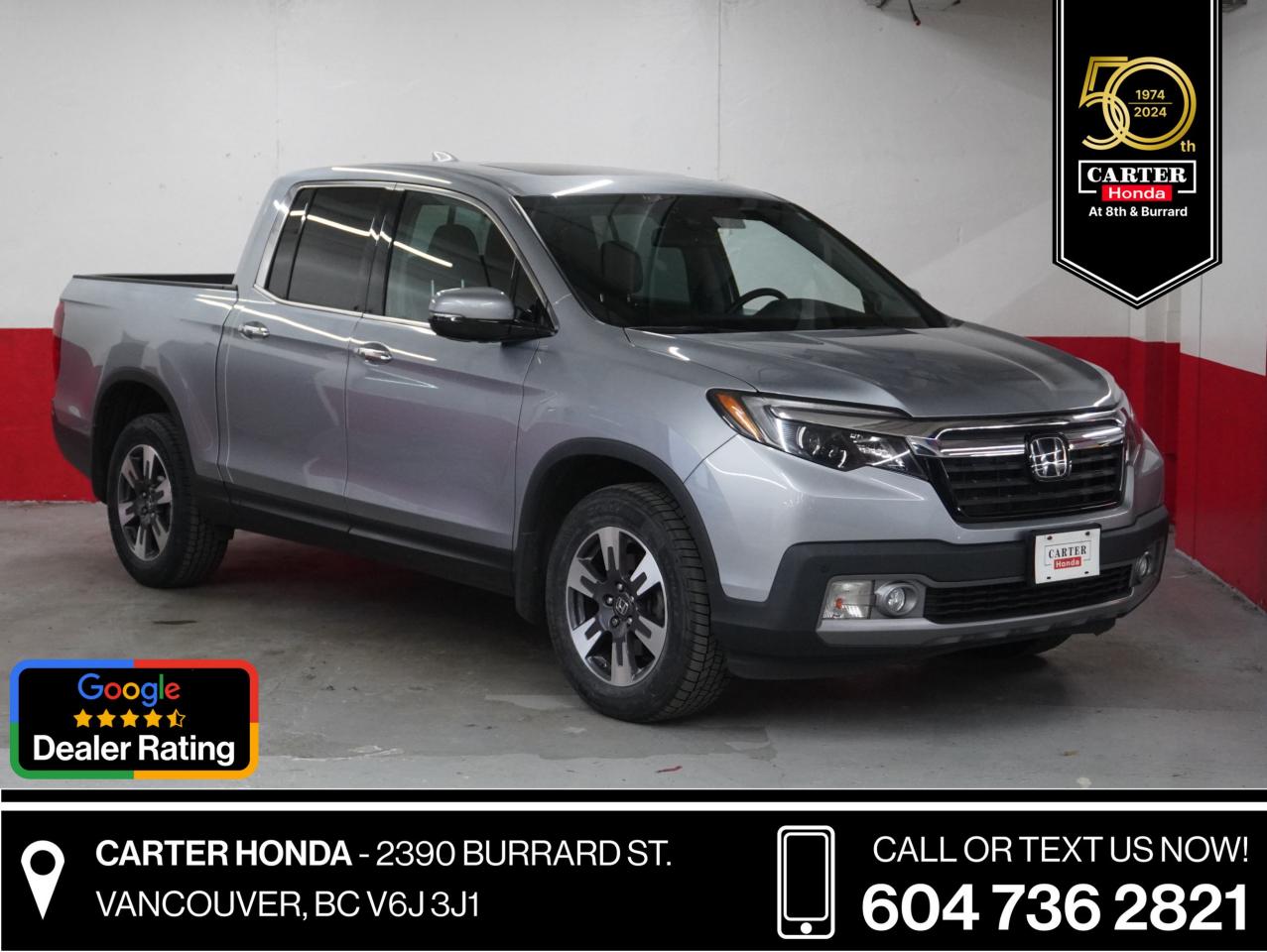 Used 2019 Honda Ridgeline TOURING GPS, LEATHER for sale in Vancouver, BC