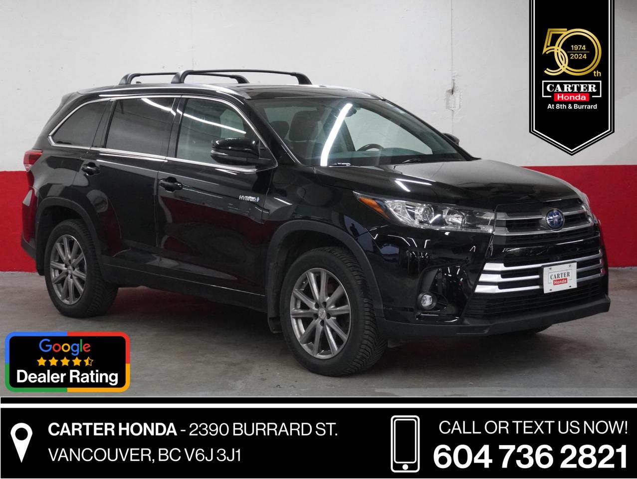 Used 2019 Toyota Highlander HYBRID LTD FULL SERVICE HISTORY for sale in Vancouver, BC