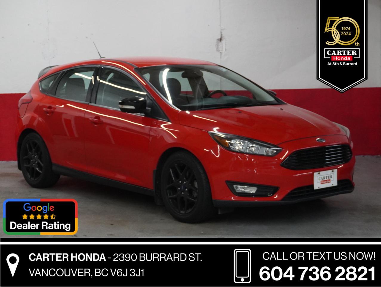 Used 2016 Ford Focus 5DR HB SE for sale in Vancouver, BC