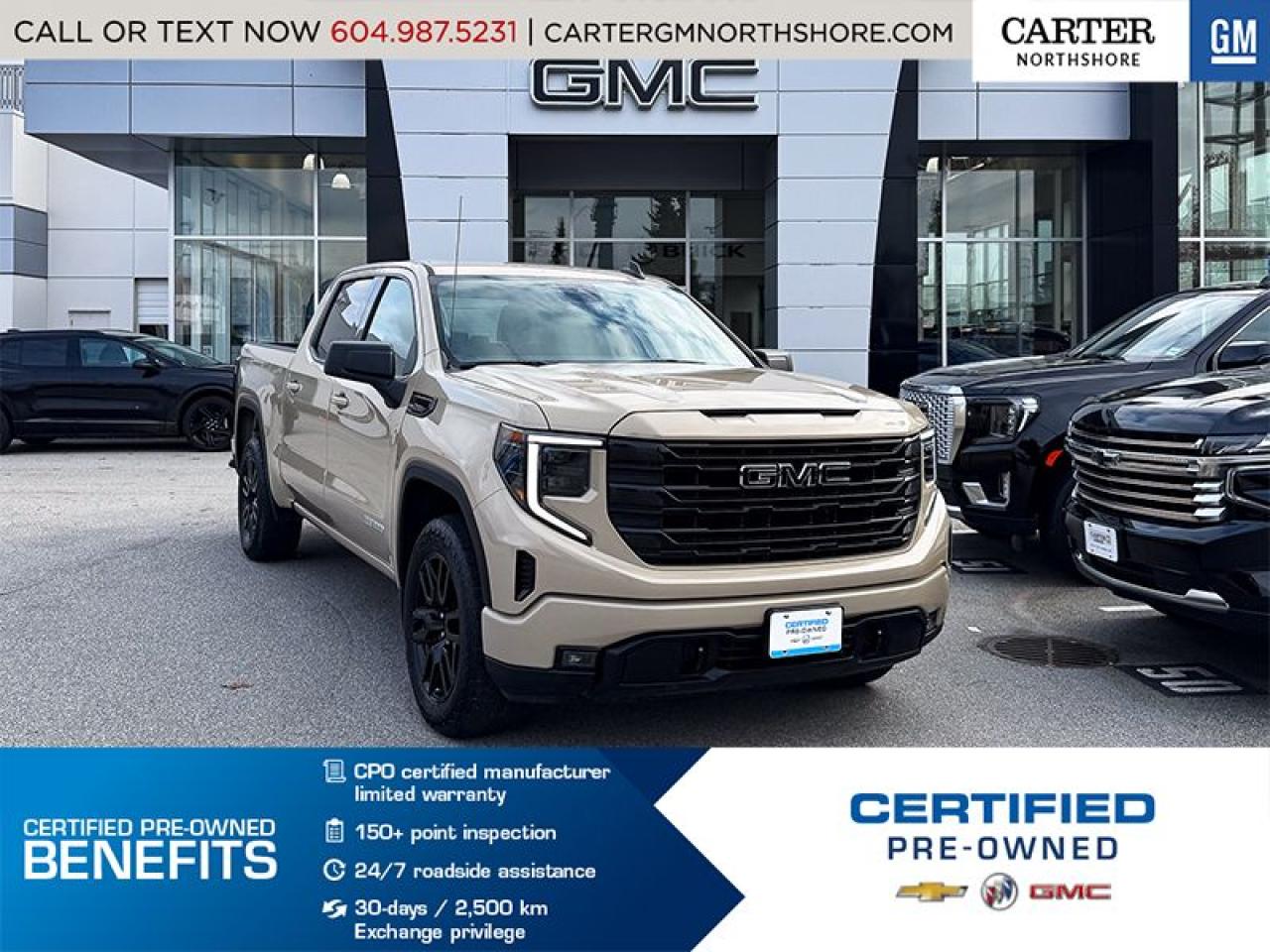 Used 2022 GMC Sierra 1500 FINANCE 4.99% FOR 24mo/SHORT BOX CREW CAB for sale in North Vancouver, BC