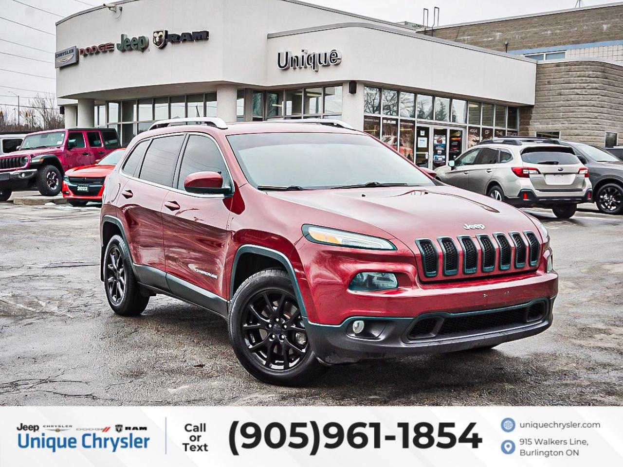 Used 2015 Jeep Cherokee 4WD 4dr North for sale in Burlington, ON