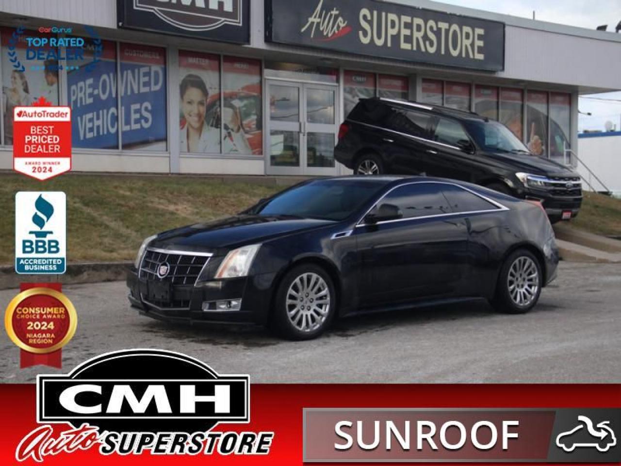 Used 2011 Cadillac CTS Coupe Performance  **NAV-ROOF-LEATH** for sale in St. Catharines, ON