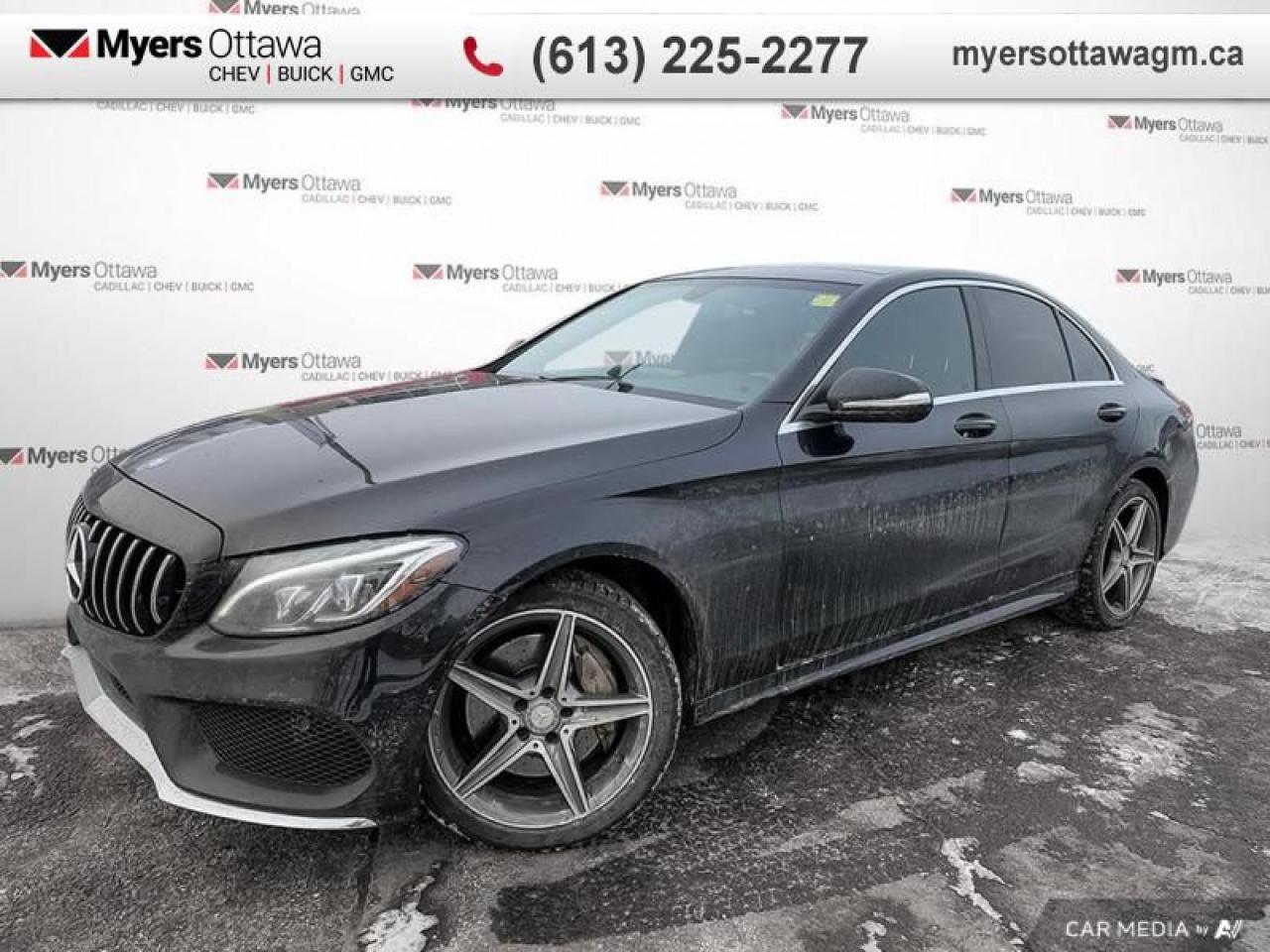 Used 2015 Mercedes-Benz C-Class C300  C300 4MATIC SEDAN, BLACK WHEELS, BLACK ON BLACK for sale in Ottawa, ON