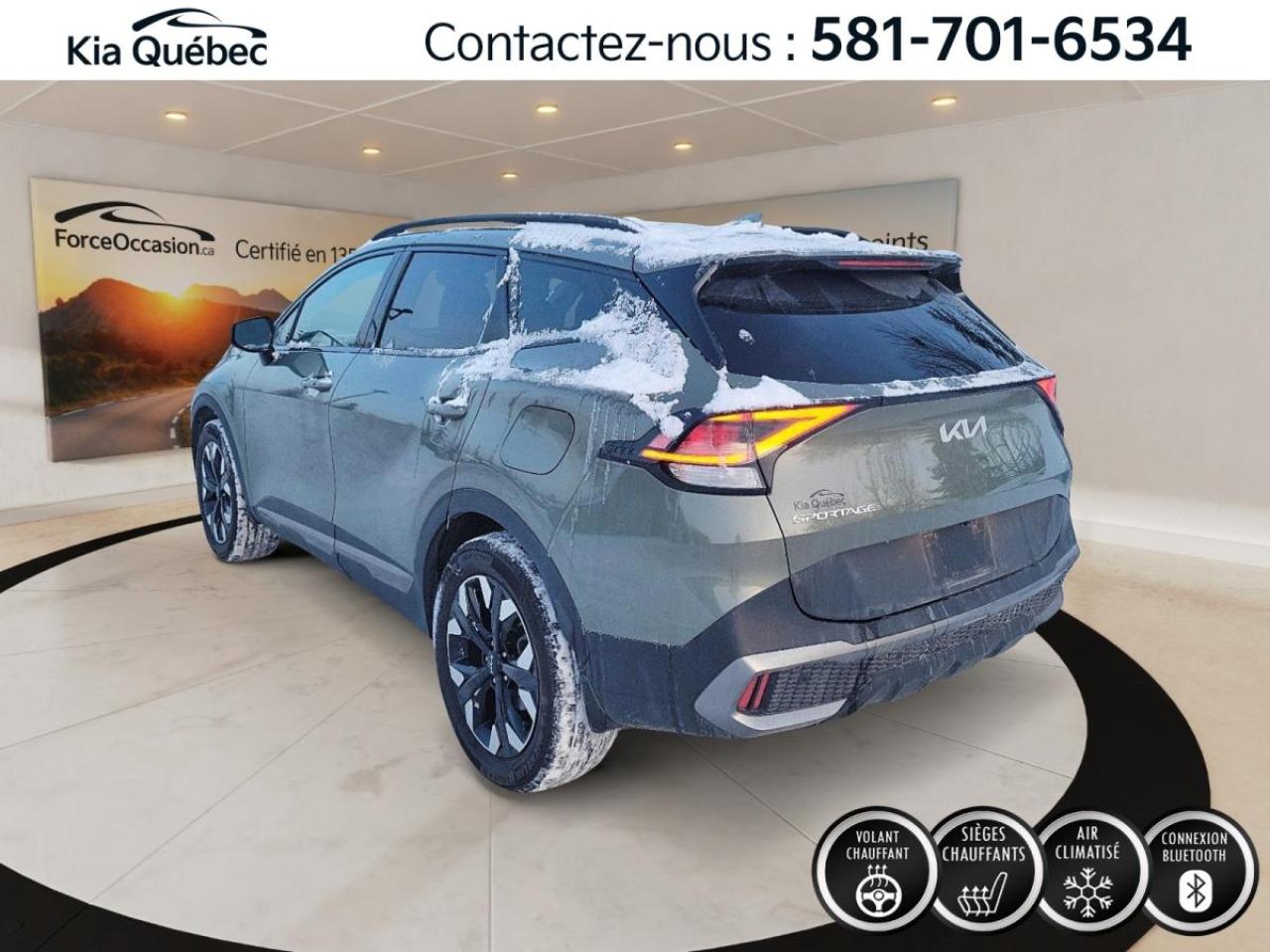 Used 2023 Kia Sportage X-LINE *CUIR *SIÈGES CHAUFFANTS *VOLANT CHAUFFANT for sale in Québec, QC