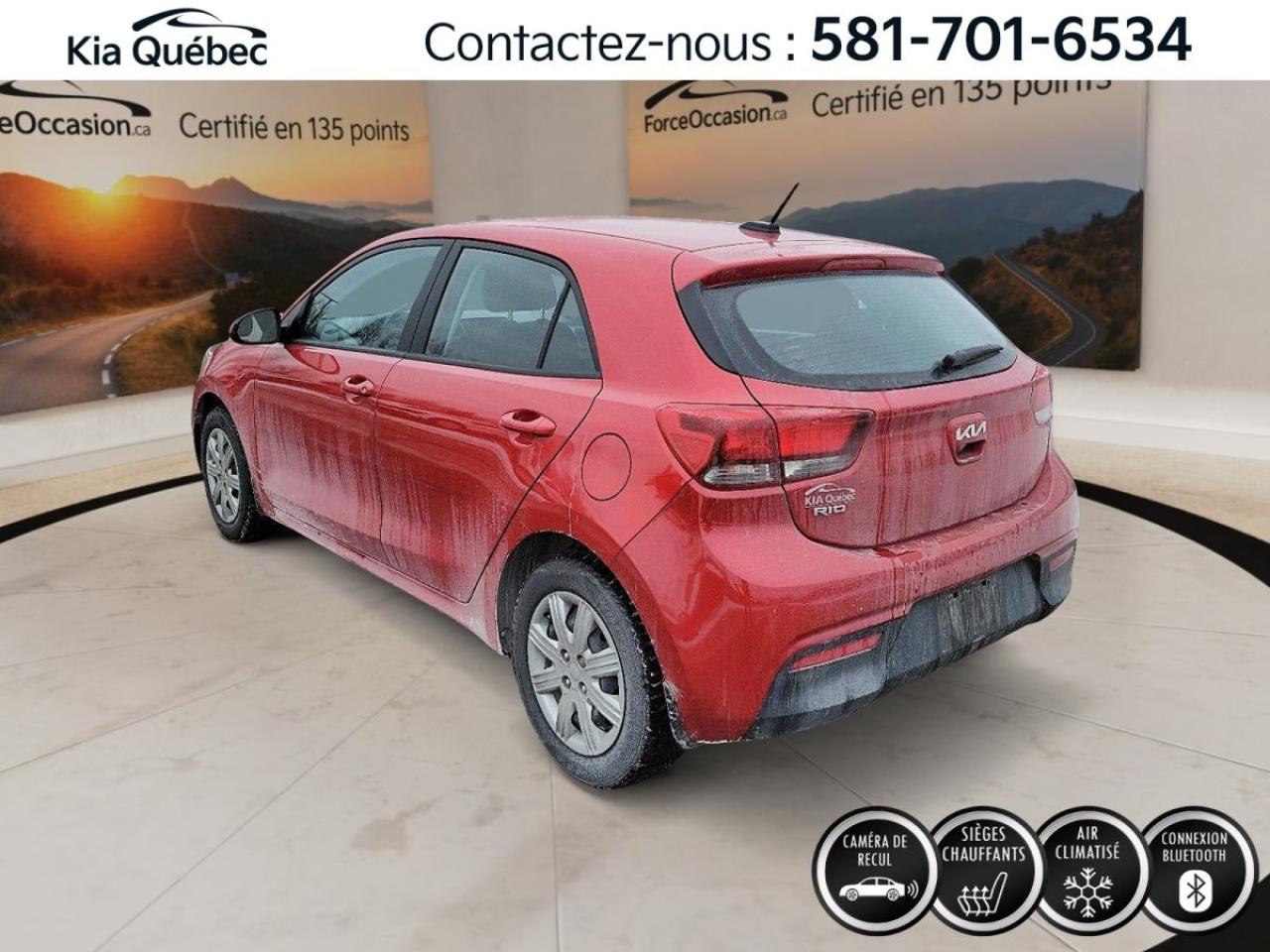 Used 2022 Kia Rio5 LX+ *A/C *CAMÉRA *CRUISE *BLUETOOTH *CARPLAY for sale in Québec, QC