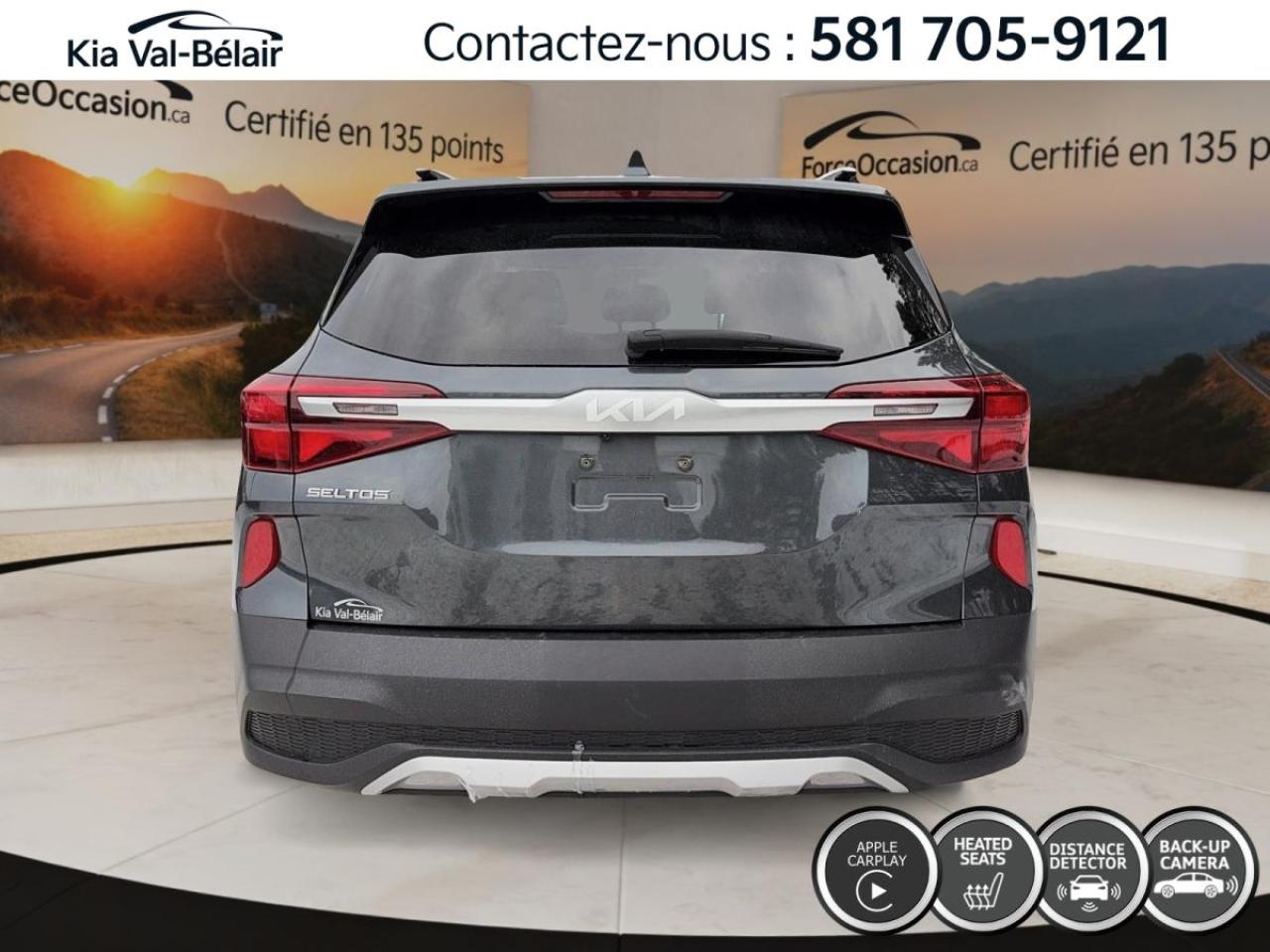 Used 2023 Kia Seltos LX AWD *SIÈGES CHAUFFANTS *CAMÉRA *CARPLAY *A/C for sale in Québec, QC