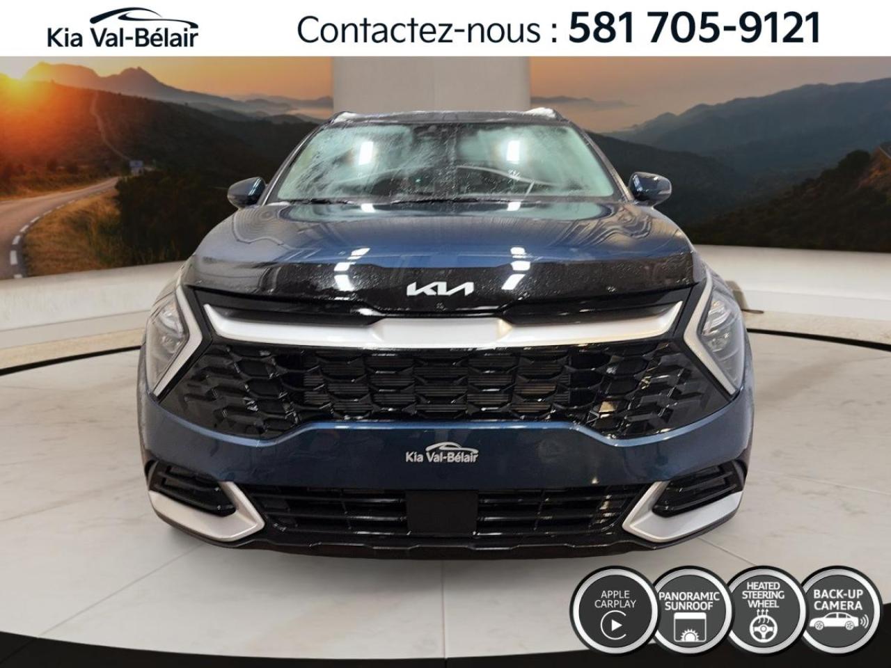 Used 2023 Kia Sportage EX *AWD *CUIR *TOIT *GPS *BIZONE *VOLANT CHAUFFANT for sale in Québec, QC