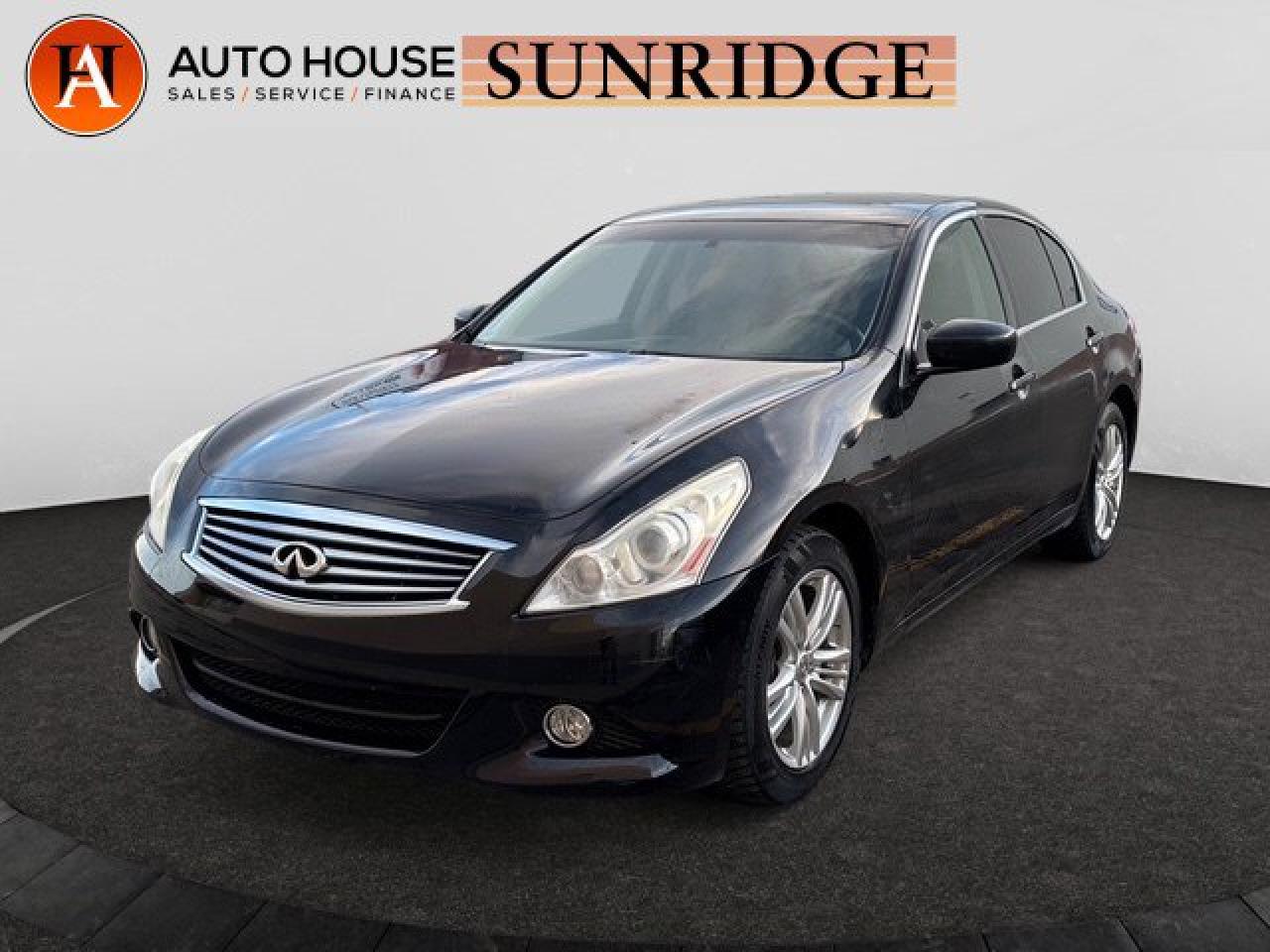 Used 2011 Infiniti G37 Sedan LEATHER BACKUP CAMERA SUNROOF for sale in Calgary, AB