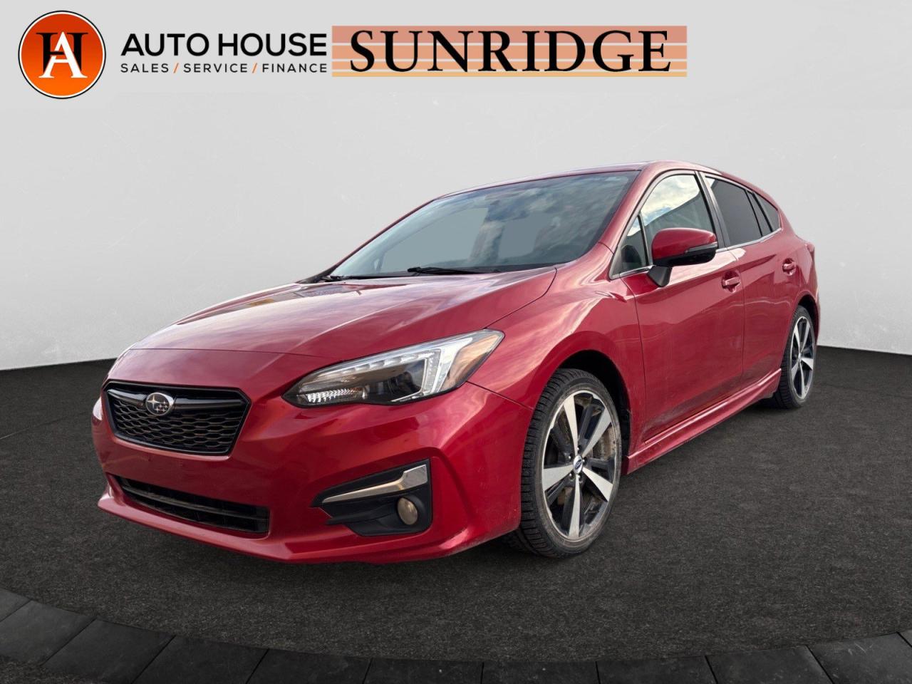 Used 2017 Subaru Impreza Sport-tech w/Tech Pkg NAVI SUNROOF LEATHER APPLE CAR PLAY for sale in Calgary, AB