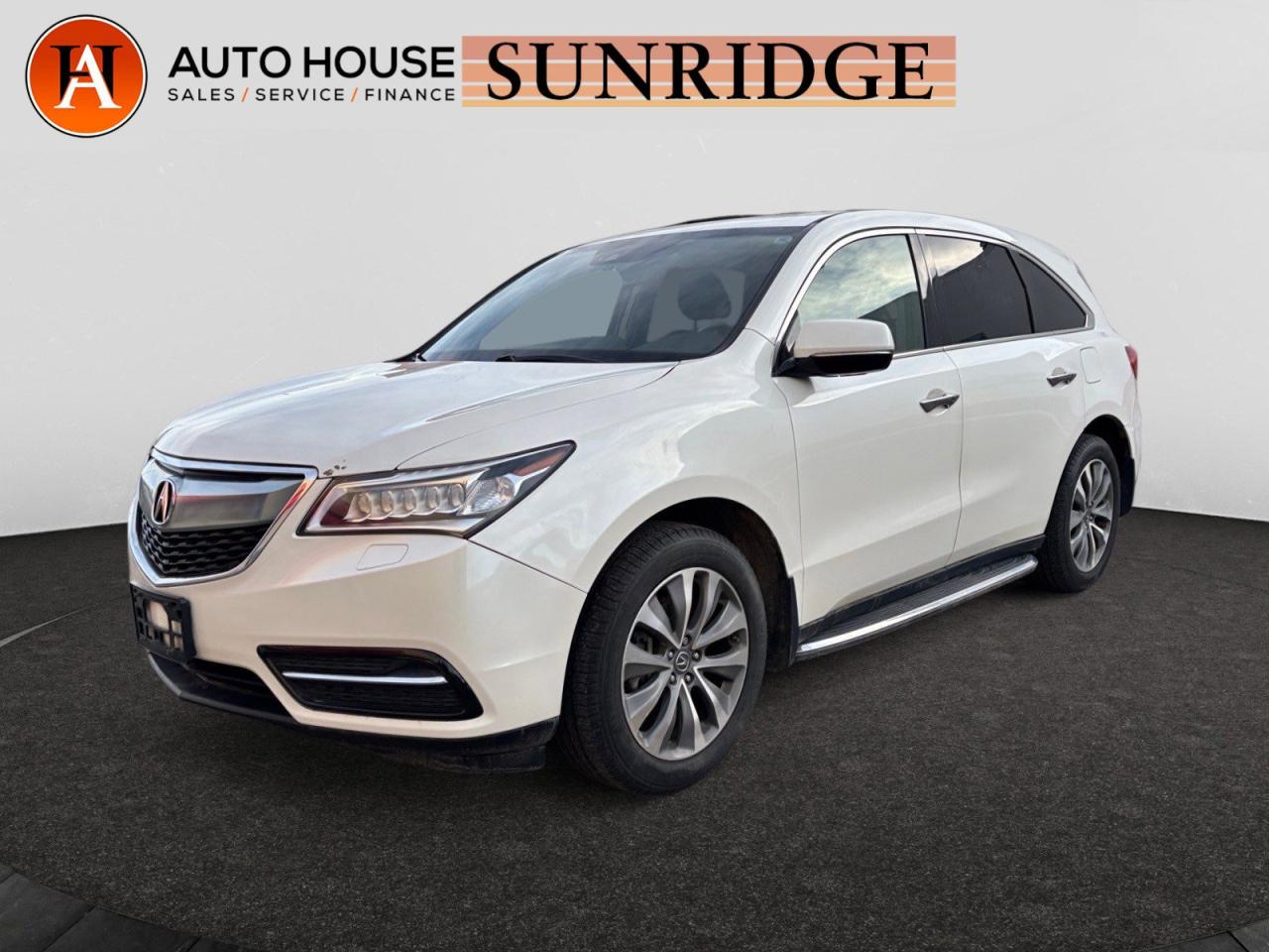 Used 2016 Acura MDX Tech Pkg 7 PASSENGERS LEATHER NAVIGATION SUNROOF for sale in Calgary, AB