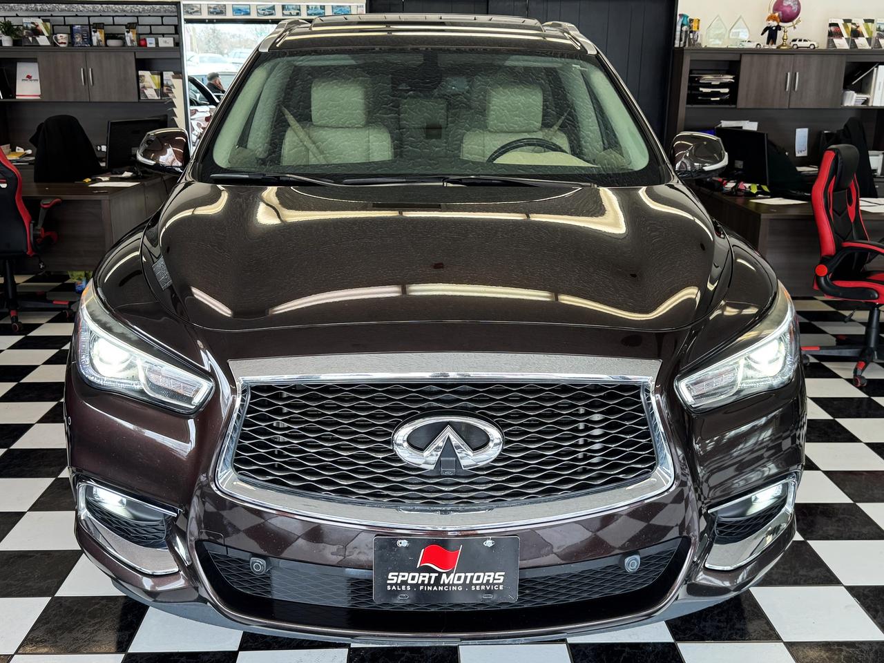 2019 Infiniti QX60 Pure AWD 7 PASS+New Tires+360 CAM+DVD+CLEAN CARFAX Photo