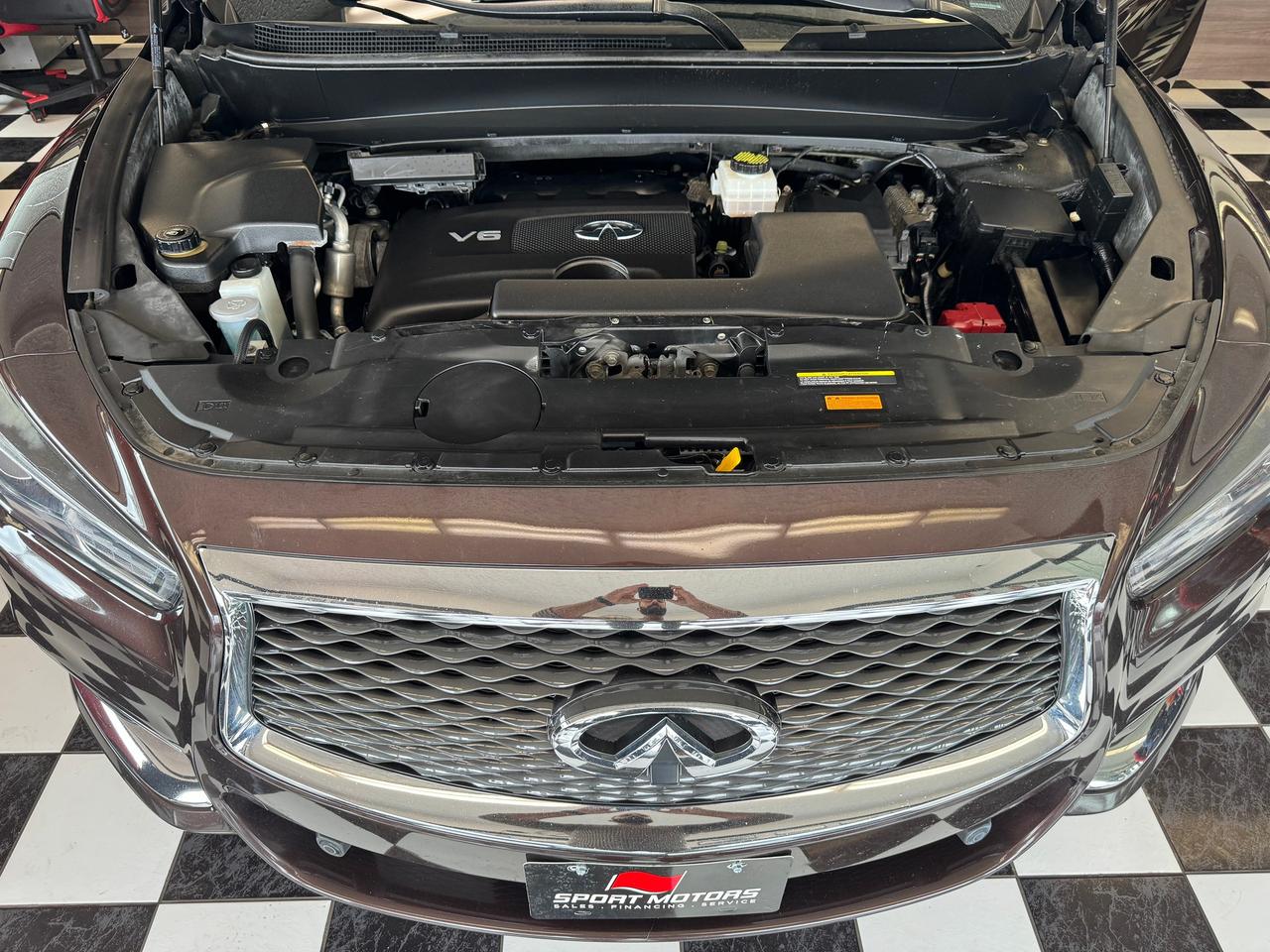 2019 Infiniti QX60 Pure AWD 7 PASS+New Tires+360 CAM+DVD+CLEAN CARFAX Photo