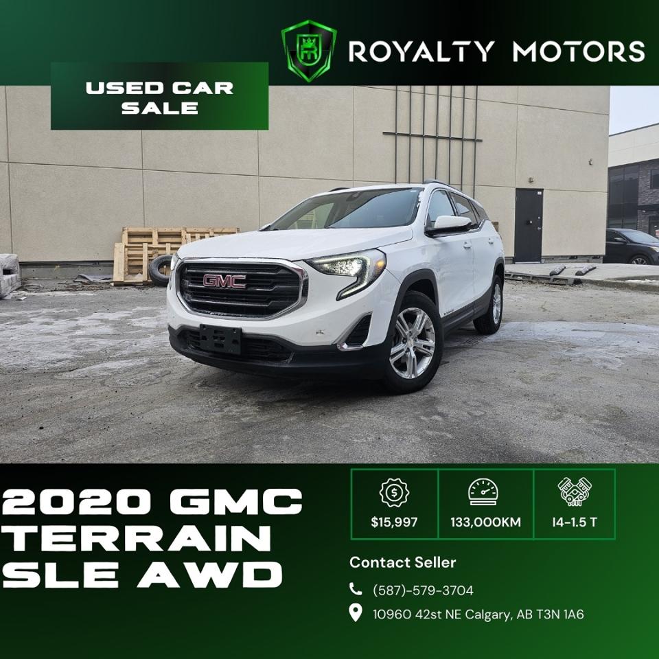 Used 2020 GMC Terrain SLE AWD - OFFROAD MODE - CARPLAY/AUTO - LOW KMS for sale in Calgary, AB