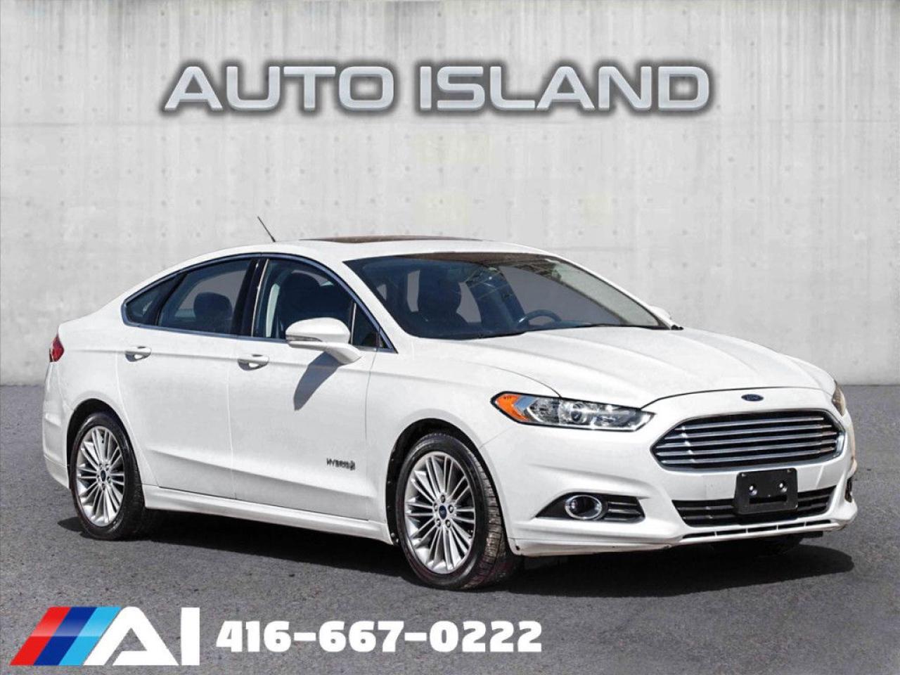 Used 2013 Ford Fusion Hybrid / NAV / ROOF / HTD SEATS /Sunroof /Leather for sale in North York, ON