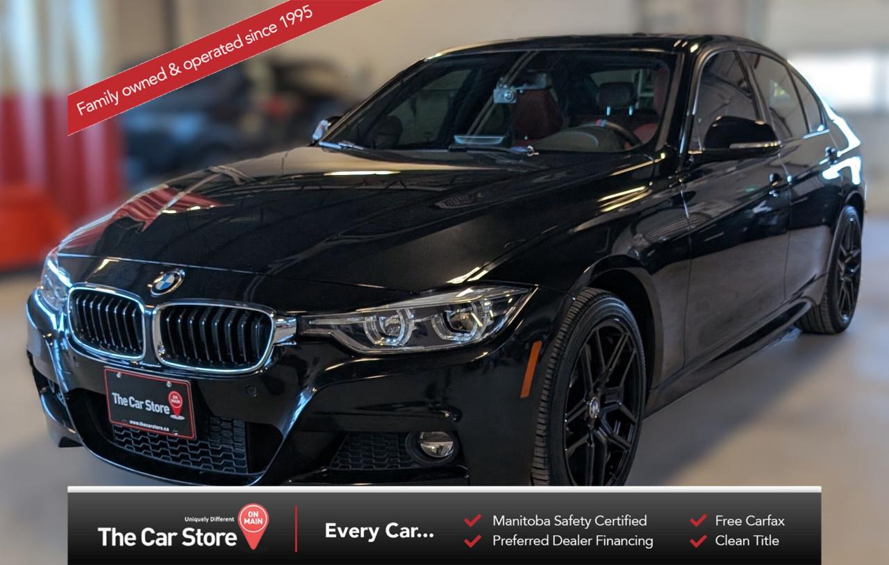 Used 2018 BMW 3 Series 330i xDrive| M-Sport, Sunroof, Leather, Clean Titl for sale in Winnipeg, MB