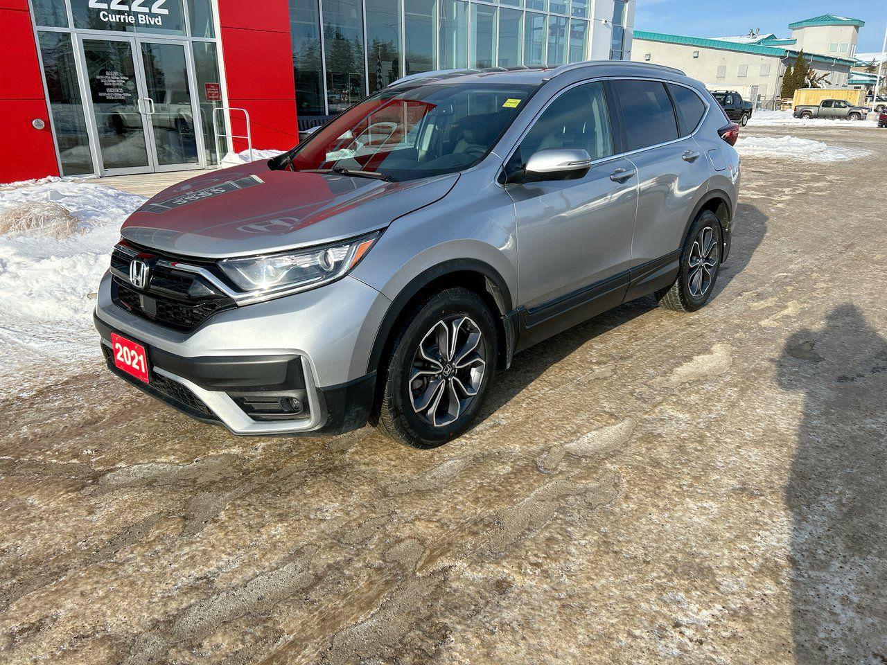 <strong>2021 Honda CR-V EX-L AWD</strong>




<strong>Color:</strong>Lunar Silver Metallic<strong>

Odometer:</strong>82,912 km




<strong>Key Features:</strong>

<ul>
<li><strong>Engine:</strong> 1.5L Turbocharged 4-cylinder with 190 horsepower</li>
<li><strong>Transmission:</strong> CVT with Sport Mode</li>
<li><strong>Drivetrain:</strong> Real Time All-Wheel Drive (AWD) for confident handling in all conditions</li>
</ul>



<strong>Interior Features:</strong>

<ul>
<li>Premium leather-trimmed seats with power-adjustable front seats (drivers seat with memory function)</li>
<li>Heated front seats and steering wheel</li>
<li>Keyless entry with remote start</li>
<li>Dual-zone automatic climate control</li>
<li>Power moonroof for an open-air feel</li>
<li>7-inch touchscreen infotainment system with Apple CarPlay and Android Auto</li>
<li>Premium 8-speaker audio system</li>
<li>Wireless charging pad</li>
</ul>



<strong>Exterior Features:</strong>

<ul>
<li>Lunar Silver Metallic paint with chrome accents</li>
<li>Power tailgate</li>
<li>LED headlights with auto on/off and LED fog lights</li>
<li>18-inch alloy wheels</li>
</ul>



<strong>Safety Features:</strong>

<ul>
<li>Honda Sensing suite, including:
<ul>
<li>Adaptive Cruise Control (ACC)</li>
<li>Collision Mitigation Braking System (CMBS)</li>
<li>Lane Keeping Assist System (LKAS)</li>
<li>Road Departure Mitigation (RDM)</li>
</ul>
</li>
<li>Blind Spot Information System with Cross-Traffic Monitor</li>
<li>Rearview camera with dynamic guidelines</li>
</ul>



<strong>Condtion:</strong>

<ul>
<li>Pre-Owned</li>
<li>1 Owner</li>
<li>Local</li>
<li>Non-Smoker, No pets</li>
<li>Regularily serviced at a Honda dealership</li>
</ul>



<strong>Recent Services:</strong>

<ul>
<li>Synthetic oil change</li>
<li>New engine/cabin filters</li>
<li>Transmission fluid service</li>
<li>Rear differential fluid service</li>
<li>Front pads and rotors replaced</li>
<li>Rear pads and rotors replaced</li>
<li>Wheel alignment </li>
</ul>



<div class=flex-shrink-0 flex flex-col relative items-end>
<div>
<div class=pt-0>
<div class=gizmo-bot-avatar flex h-8 w-8 items-center justify-center overflow-hidden rounded-full>
<div class=relative p-1 rounded-sm flex items-center justify-center bg-token-main-surface-primary text-token-text-primary h-8 w-8></div>
</div>
</div>
</div>
</div>
<div class=group/conversation-turn relative flex w-full min-w-0 flex-col agent-turn>
<div class=flex-col gap-1 md:gap-3>
<div class=flex max-w-full flex-col flex-grow>
<div data-message-author-role=assistant data-message-id=a2ed395b-4631-4f8f-bee0-927ccb644b0e dir=auto class=min-h-8 text-message flex w-full flex-col items-end gap-2 whitespace-normal break-words text-start [.text-message+&]:mt-5 data-message-model-slug=gpt-4o>
<div class=flex w-full flex-col gap-1 empty:hidden first:pt-[3px]>
<div class=markdown prose w-full break-words dark:prose-invert light>
The 2021 Honda CR-V EX-L AWD in Lunar Silver Metallic is a versatile and stylish compact SUV, perfect for families and adventurers alike. Powered by a 1.5L turbocharged engine with Real Time All-Wheel Drive, it offers a smooth and efficient ride with excellent handling in all weather conditions. The EX-L trim features a premium leather interior with heated front seats, a power-adjustable drivers seat with memory, and dual-zone climate control. Modern tech includes a 7-inch touchscreen with Apple CarPlay/Android Auto, a hands-free power tailgate, and the Honda Sensing safety suite for added peace of mind. Well-maintained with 82,912 km, it’s a dependable and feature-rich choice for your next SUV.




<span>No Credit? Bad Credit? No Problem! Our experienced credit specialists can get you approved! No payments for 100 Days on approved credit. Forman Auto Centre specializes in quality used vehicles from all makes, as well as Certified Used vehicles from Honda and Mazda. We offer lots of financing options to get you the vehicle you want with the payment you need! TEXT: 204-809-3822 or Call 1-800-675-8367, click or visit us in person for your next vehicle! Most Forman Auto Centre used vehicles include a no charge 30-day/2000km warranty!</span>




<span>Although we try to take great care in being accurate with the information in this listing, from time to time, errors occur. The vehicle is priced as it is physically equipped. Minor variances will not effect pricing. Please verify the vehicle is As Expected when you visit. Thank You!</span>

</div>
</div>
</div>
</div>
</div>
</div>