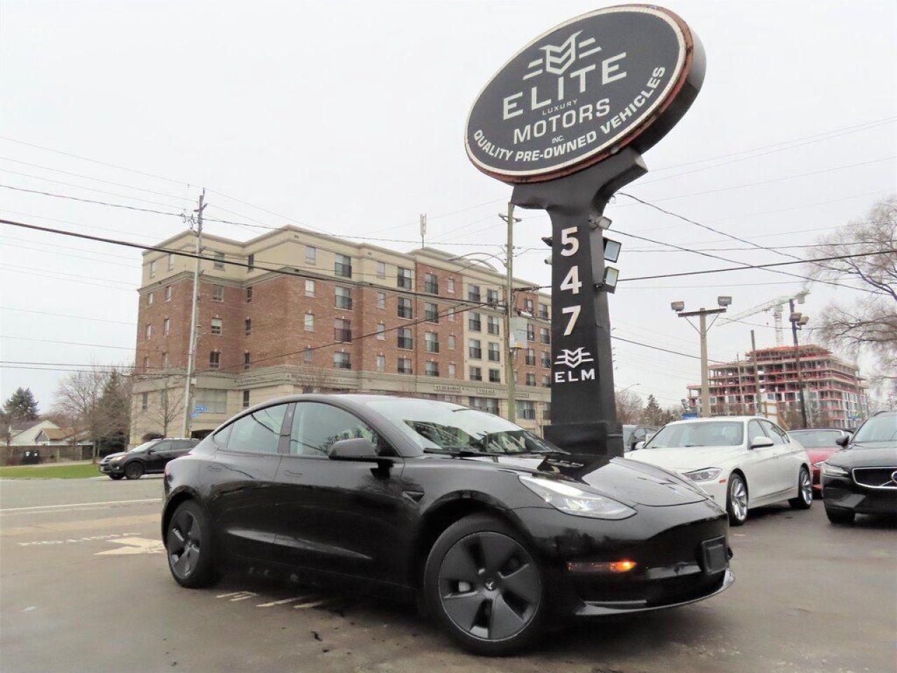 Used 2022 Tesla Model 3 Standard Range-Navigation-Leather- 18,000Kms !!! for sale in Burlington, ON