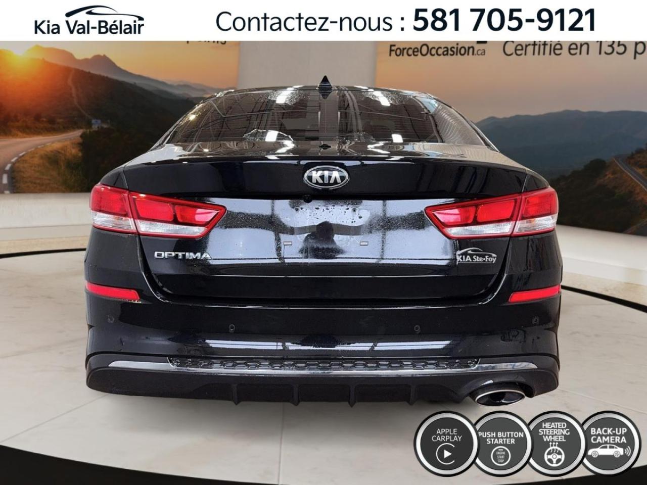 Used 2019 Kia Optima LX+ *CAMÉRA *SIÈGES CHAUFFANTS *CRUISE *BLUETOOTH for sale in Québec, QC