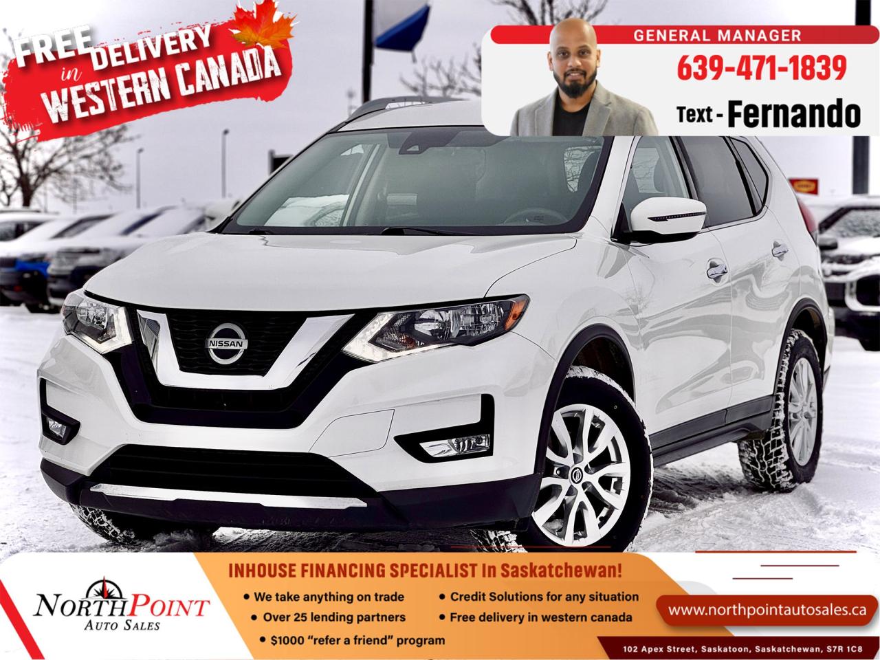 Used 2019 Nissan Rogue SV for sale in Saskatoon, SK