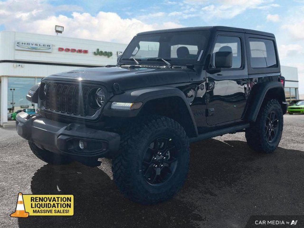 New 2025 Jeep Wrangler Willys for sale in Saskatoon, SK