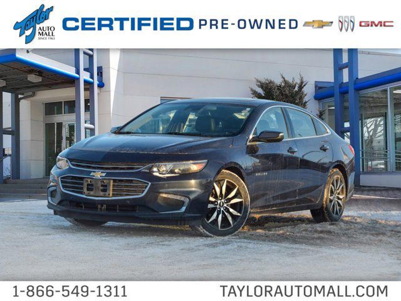 Used 2018 Chevrolet Malibu LT-  Remote Start -  Android Auto - $138 B/W for sale in Kingston, ON