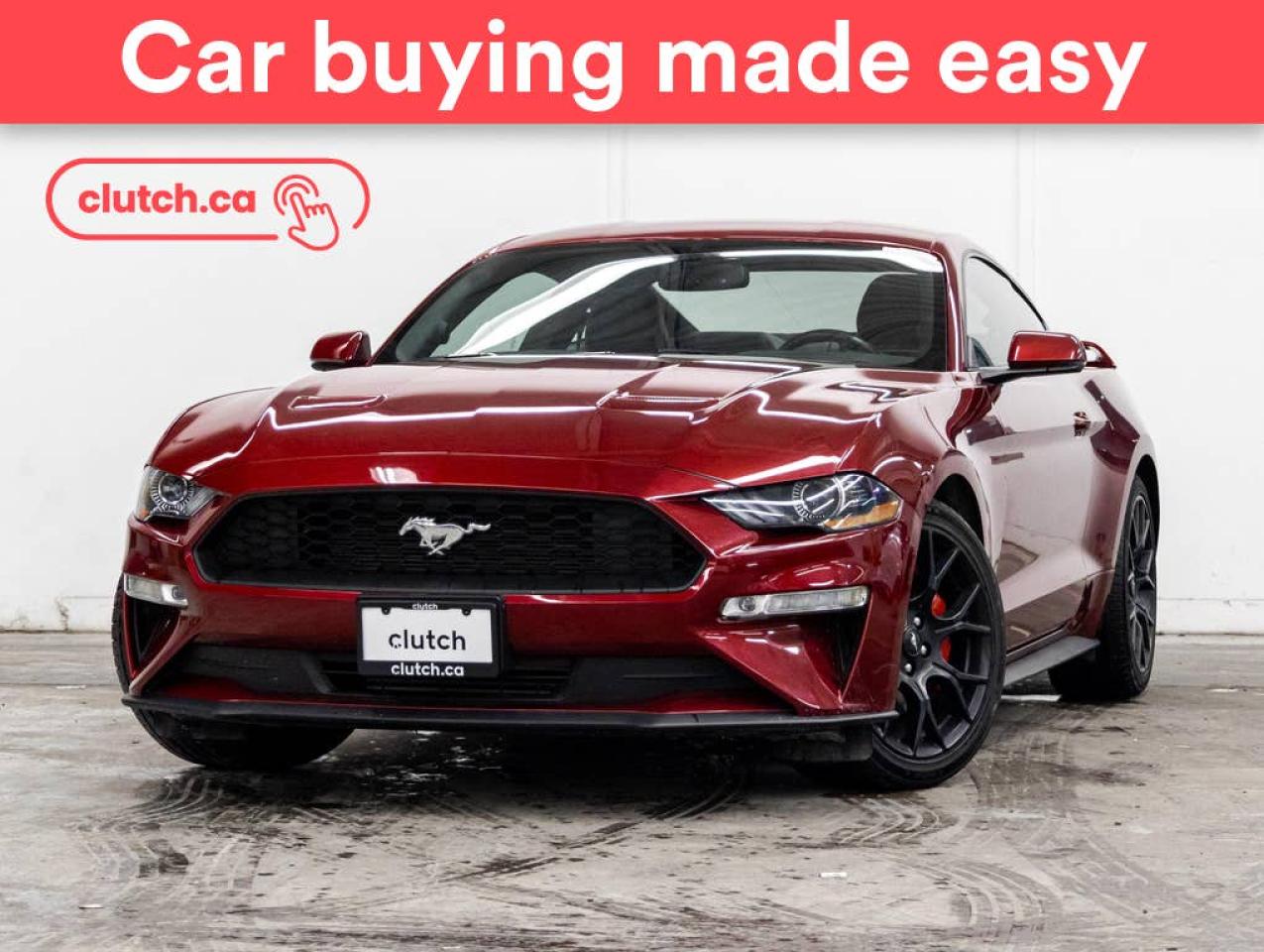 Used 2019 Ford Mustang EcoBoost Premium w/ Apple CarPlay, Dual Zone A/C, Rearview Cam for sale in Toronto, ON