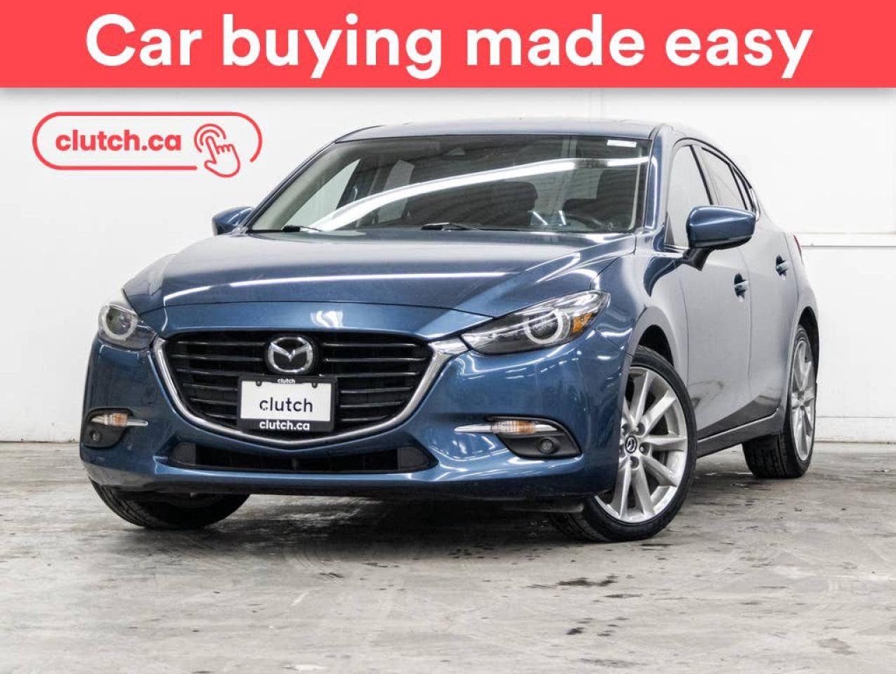 Used 2017 Mazda MAZDA3 GT w/ Premium Pkg w/ Heated Front Seats, Power Moonroof, Rearview Cam for sale in Toronto, ON