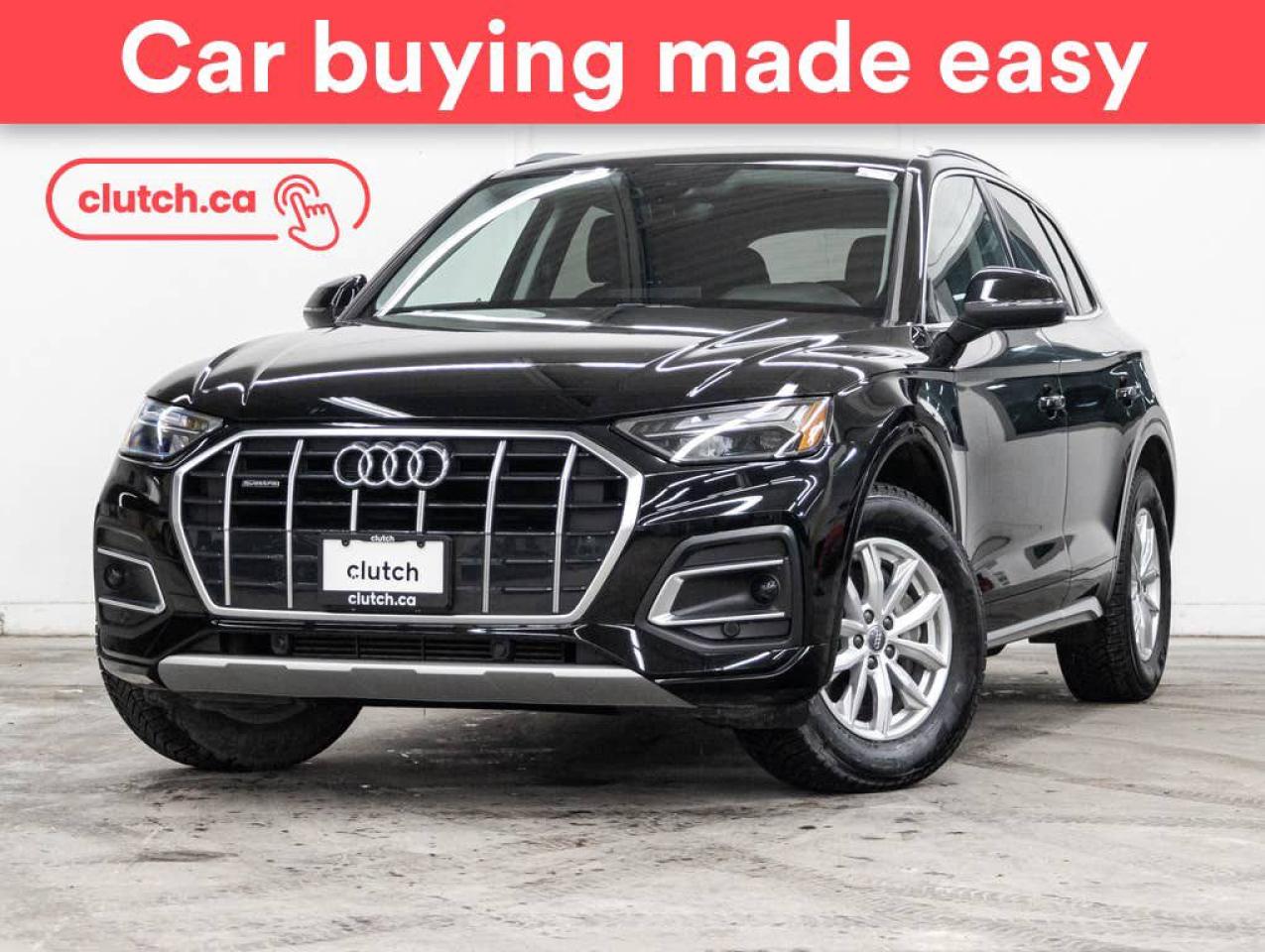 Used 2021 Audi Q5 Komfort AWD w/ Apple CarPlay & Android Auto, Rearview Cam, Tri Zone A/C for sale in Toronto, ON