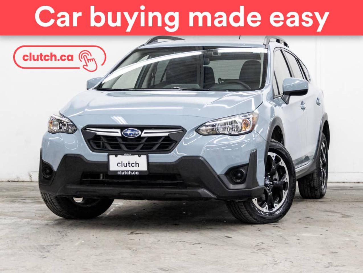 Used 2022 Subaru XV Crosstrek Convenience AWD w/ EyeSight Driver Assistance Pkg w/ Apple CarPlay & Android Auto, A/C, Rearview Cam for sale in Toronto, ON