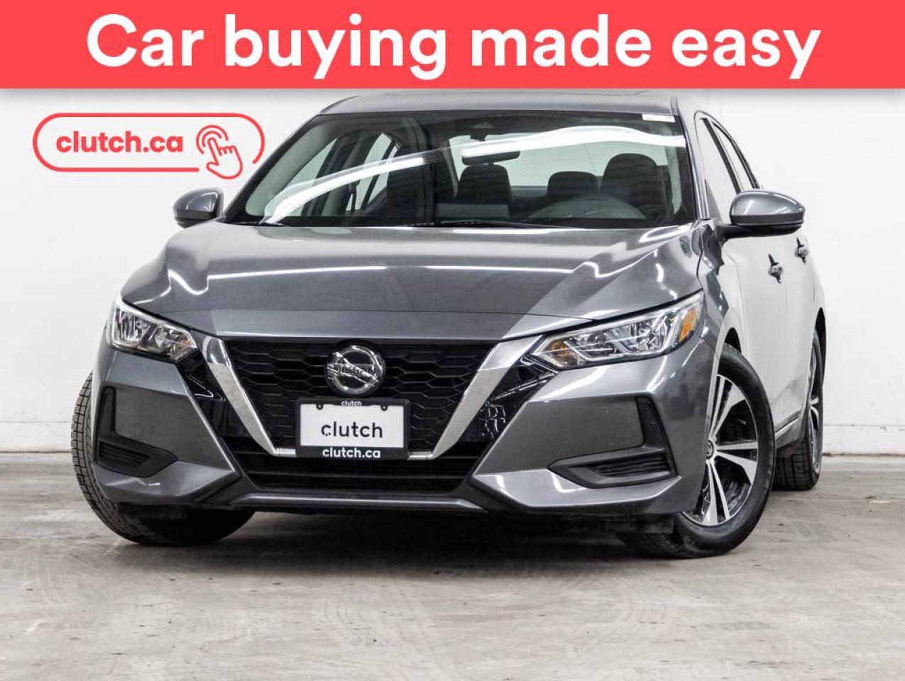 Used 2021 Nissan Sentra SV w/ Moonroof Pkg w/ Apple CarPlay & Android Auto, Power Moonroof, Rearview Cam for sale in Toronto, ON