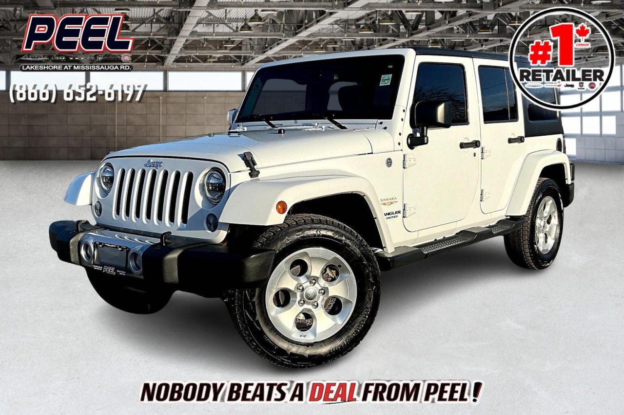 Used 2015 Jeep Wrangler Unlimited Sahara | Heated Leather | Alpine | NAV | 4X4 for sale in Mississauga, ON