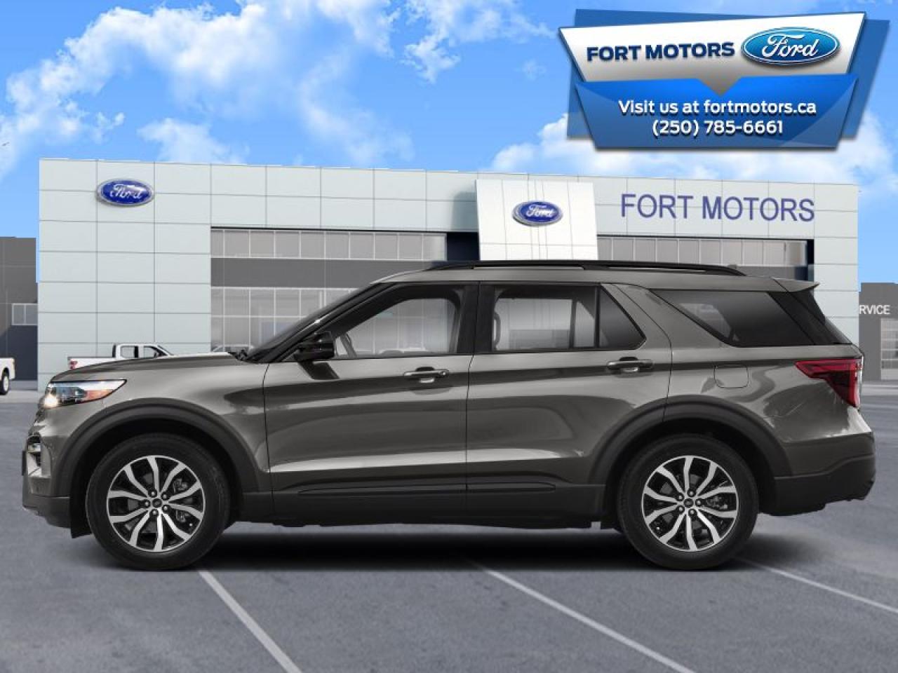 Used 2021 Ford Explorer ST  - Navigation -  Leather Seats for sale in Fort St John, BC