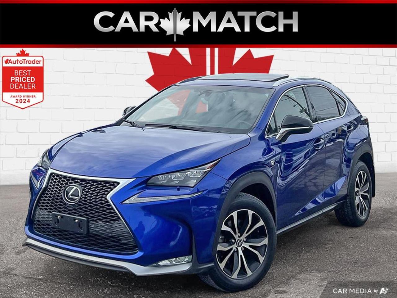 Used 2017 Lexus NX 200t 200T / F-SPORT / ROOF / LEATHER / NAV for sale in Cambridge, ON