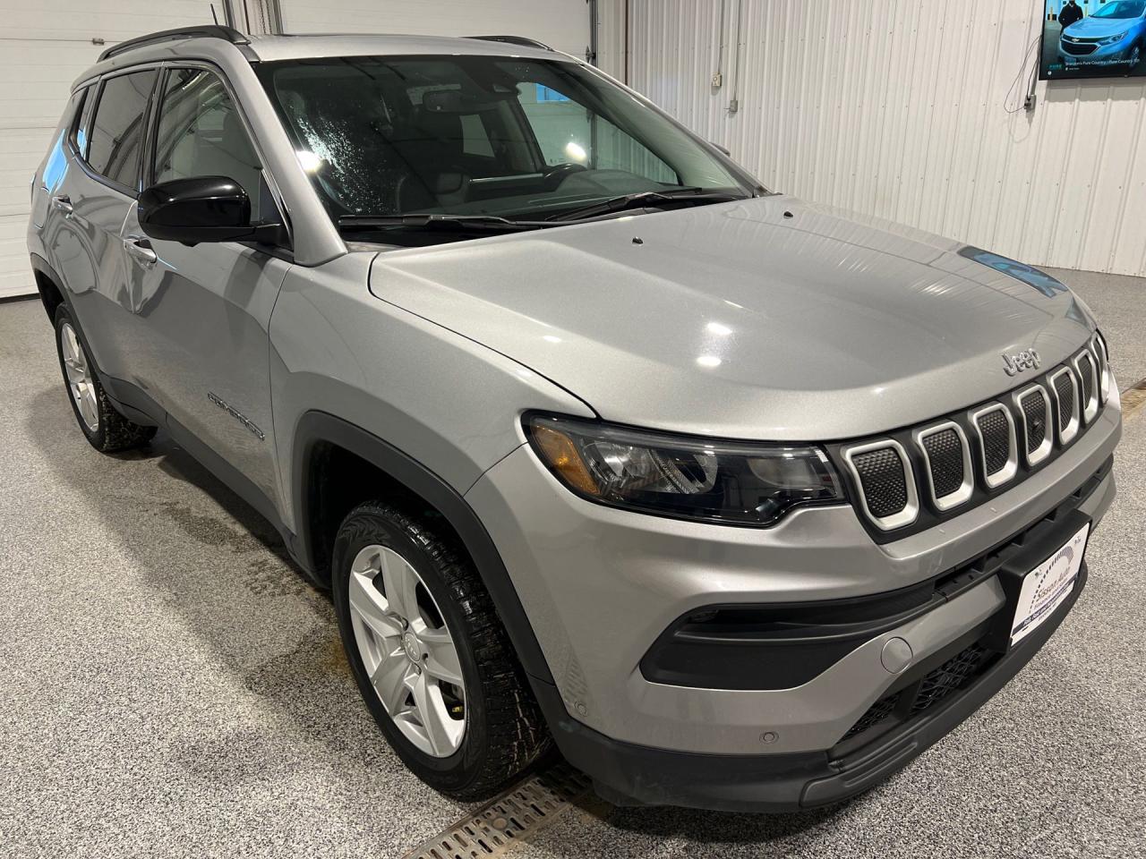 Used 2022 Jeep Compass North 4WD #pano sunroof #heated seats for sale in Brandon, MB