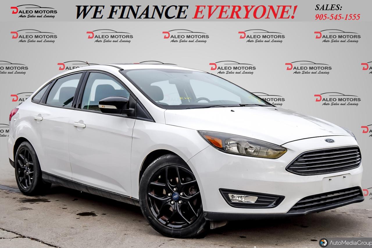 Used 2017 Ford Focus SEL / SUNROOF / B.CAM / H.SEATS / NAV for sale in Hamilton, ON