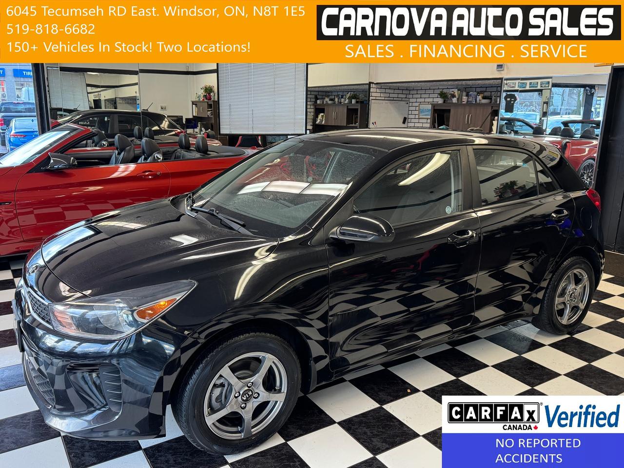 2018 Kia Rio LX+Camera+Heated Seats+Heated Seats+CLEAN CARFAX Photo0