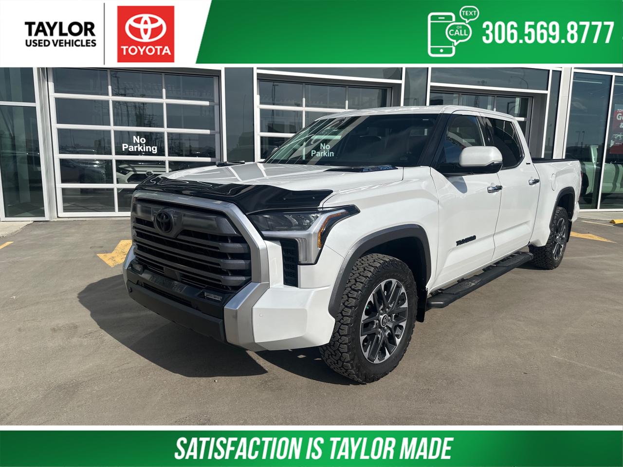Used 2023 Toyota Tundra Hybrid Limited LIMITED - 6.5 FOOT BOX - WITH K02 TIRES INSTALLED for sale in Regina, SK