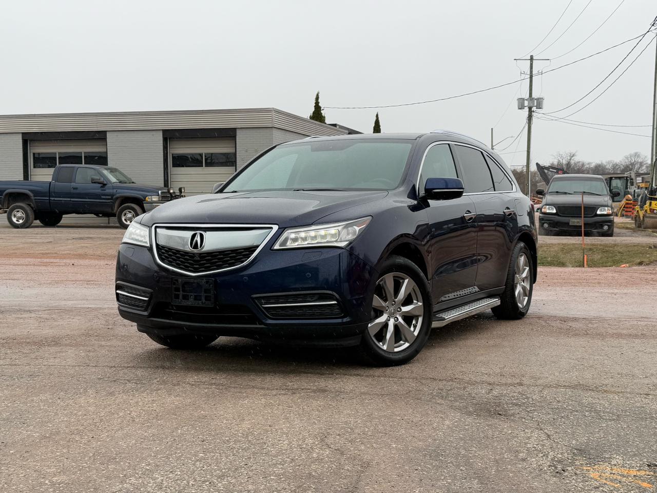 Used 2014 Acura MDX Elite Pkg 7PASS|DVDS|SUNROOF|LEATHER for sale in Oakville, ON