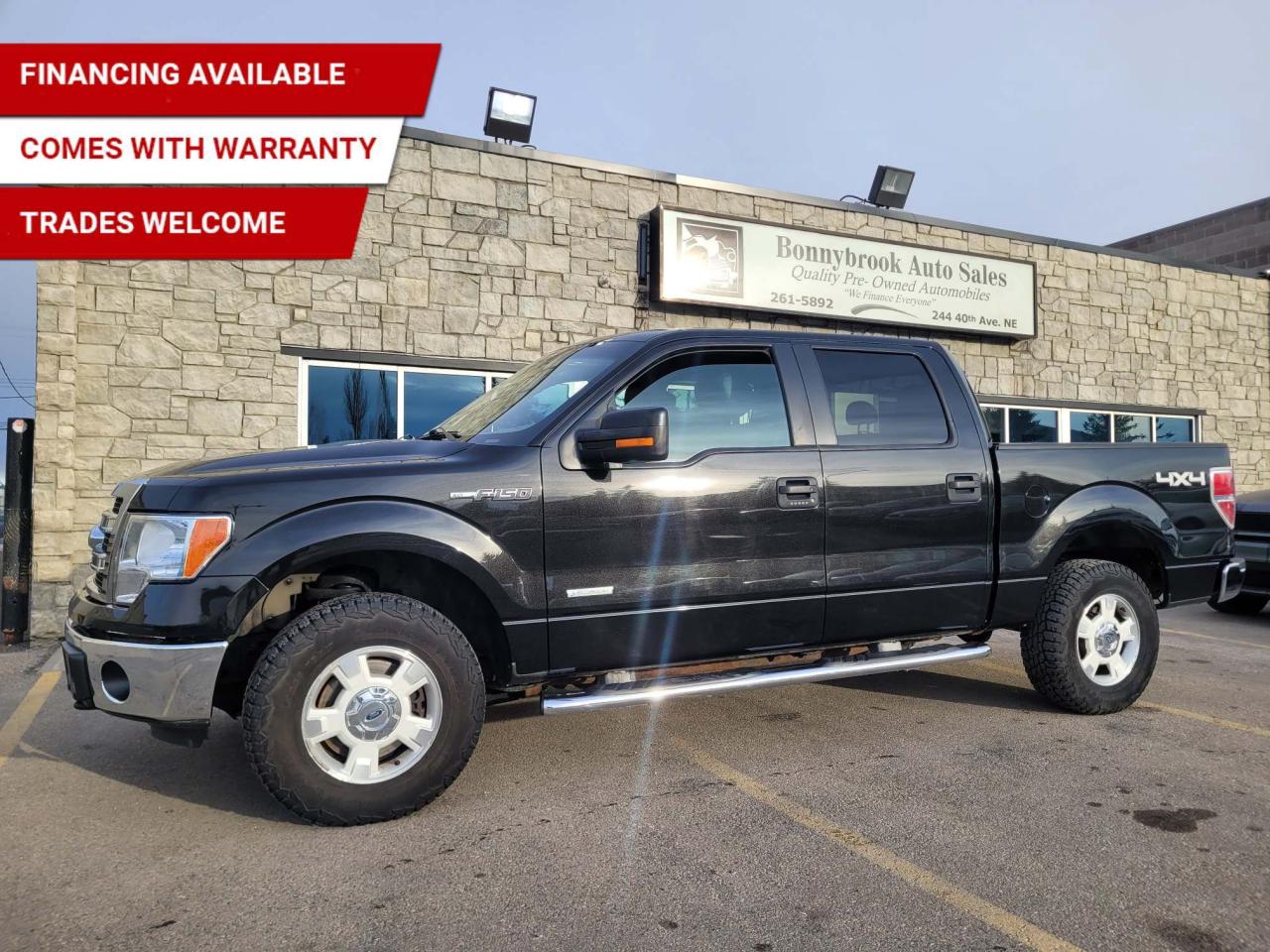 Used 2014 Ford F-150 4WD SuperCrew 157  XLT/LEATHER/BACKUP CAMERA for sale in Calgary, AB