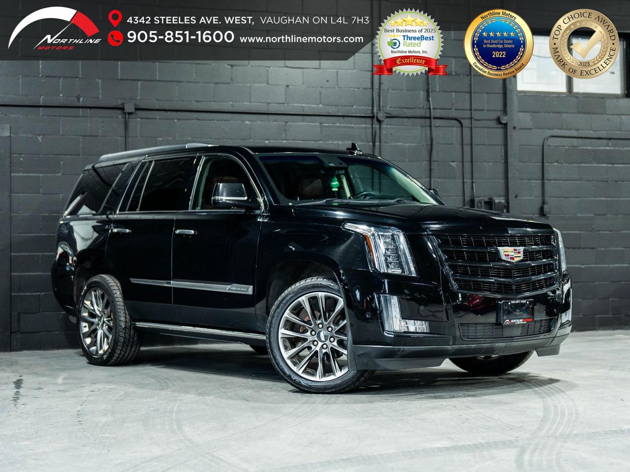 Used 2017 Cadillac Escalade 4WD 4dr Premium Luxury/HUD/360 CAM/NAV/BOSE for sale in Vaughan, ON