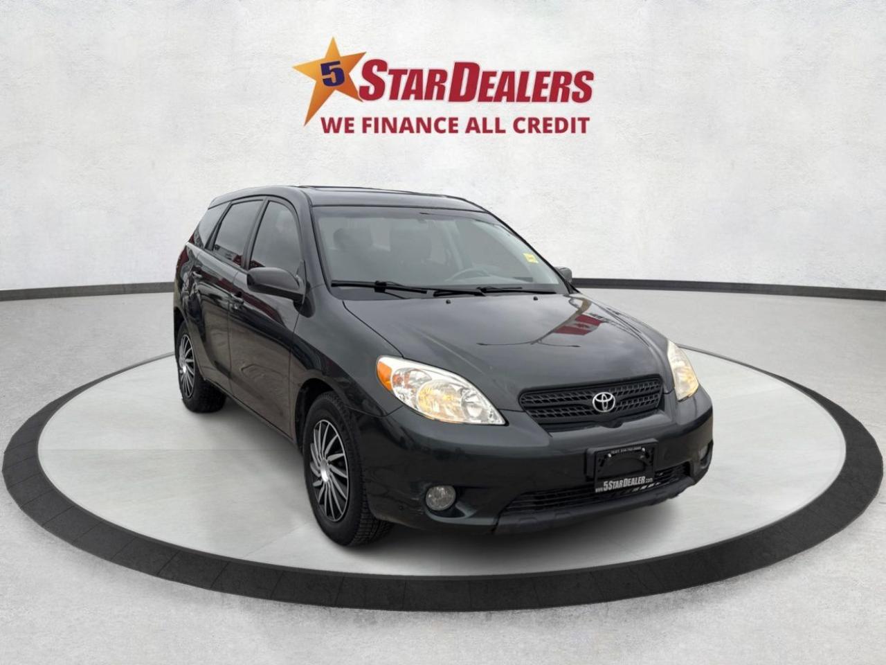 Used 2005 Toyota Matrix XR Manual CERTIFIED CLEAN CAR WE FINANCE ALL CREDI for sale in London, ON