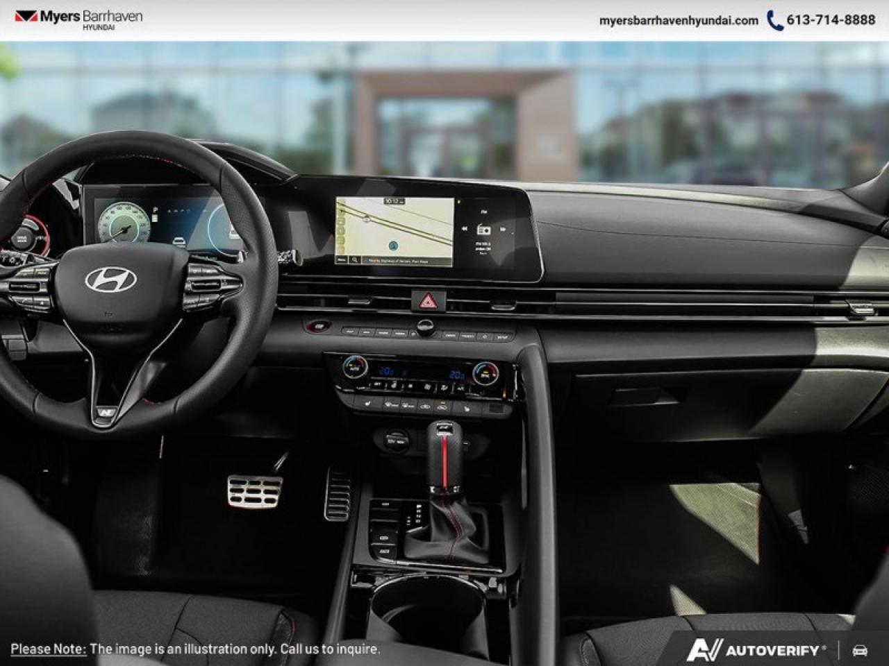 2025 Hyundai Elantra N Line Ultimate DCT  -  Premium Audio - $217 B/W Photo