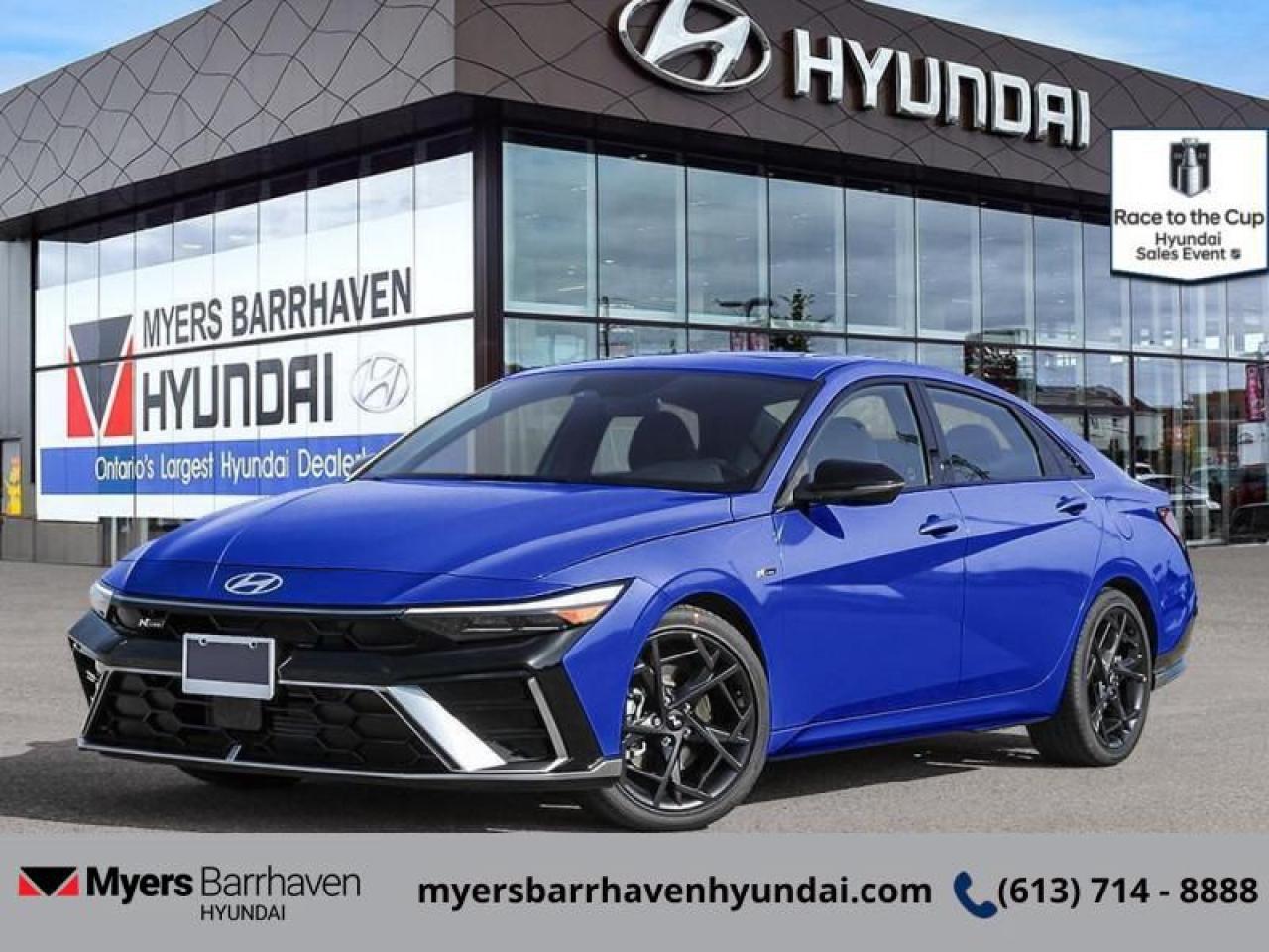 New 2025 Hyundai Elantra N Line Ultimate DCT  -  Premium Audio for sale in Nepean, ON