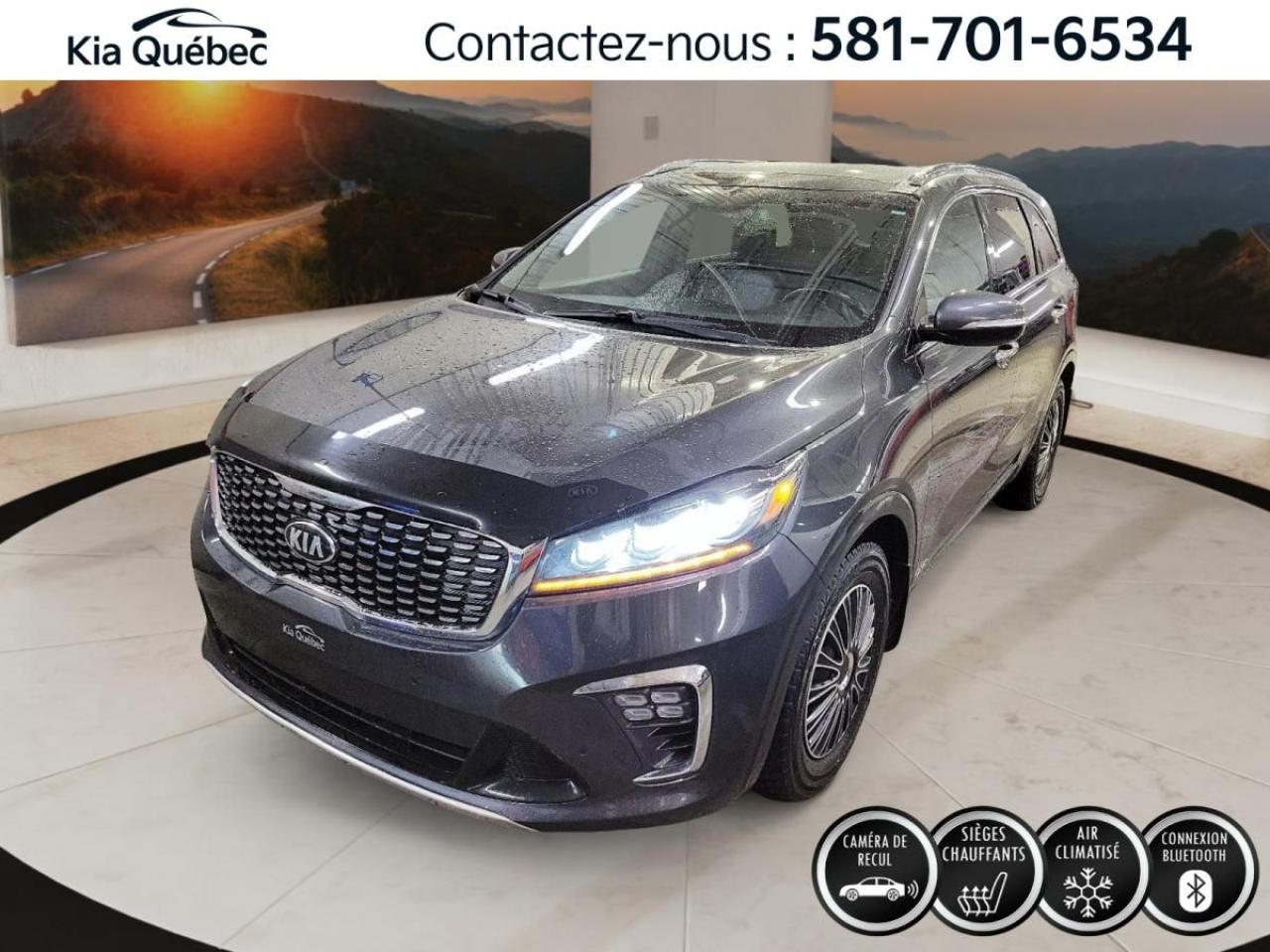 Used 2019 Kia Sorento SX *GPS *TOIT OUVRANT *CUIR *A/C *BIZONE *CARPLAY for sale in Québec, QC