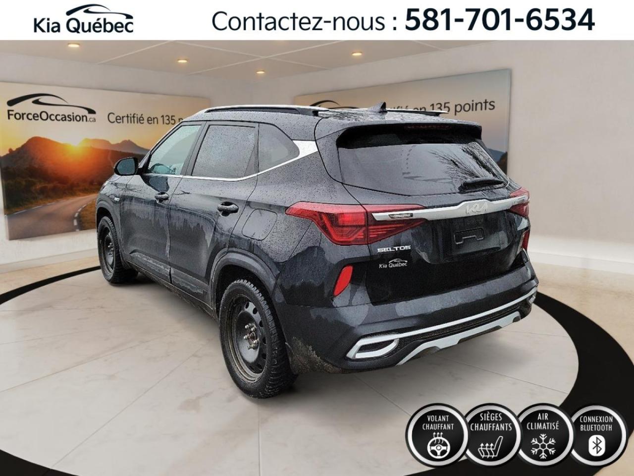 Used 2023 Kia Seltos EX *CUIR *TOIT OUVRANT *VOLANT CHAUFFANT *CARPLAY for sale in Québec, QC